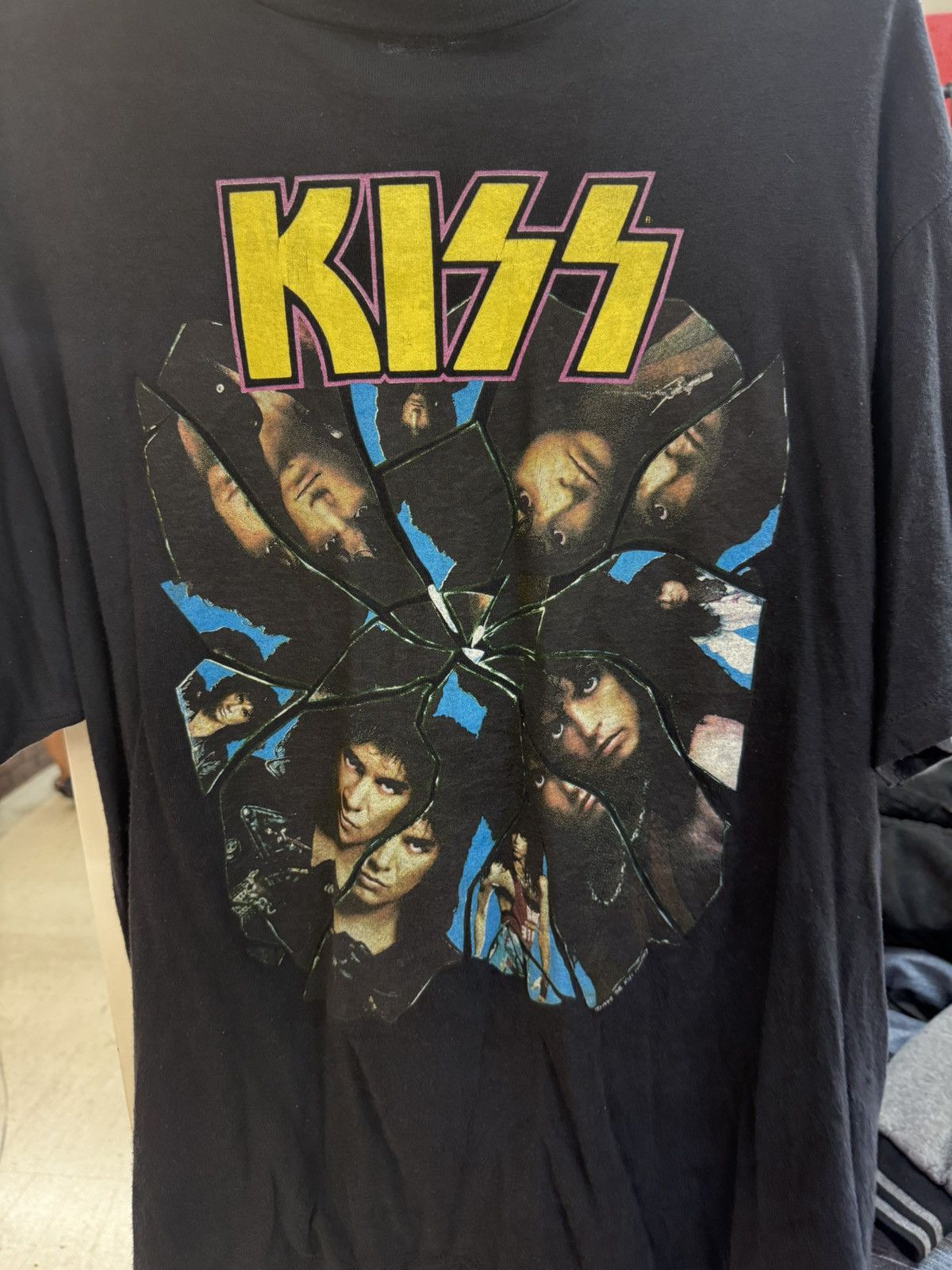 Vintage 1988 Kiss crazy night tour vintage tee Size US M / EU 48-50 / 2 - 3 Thumbnail