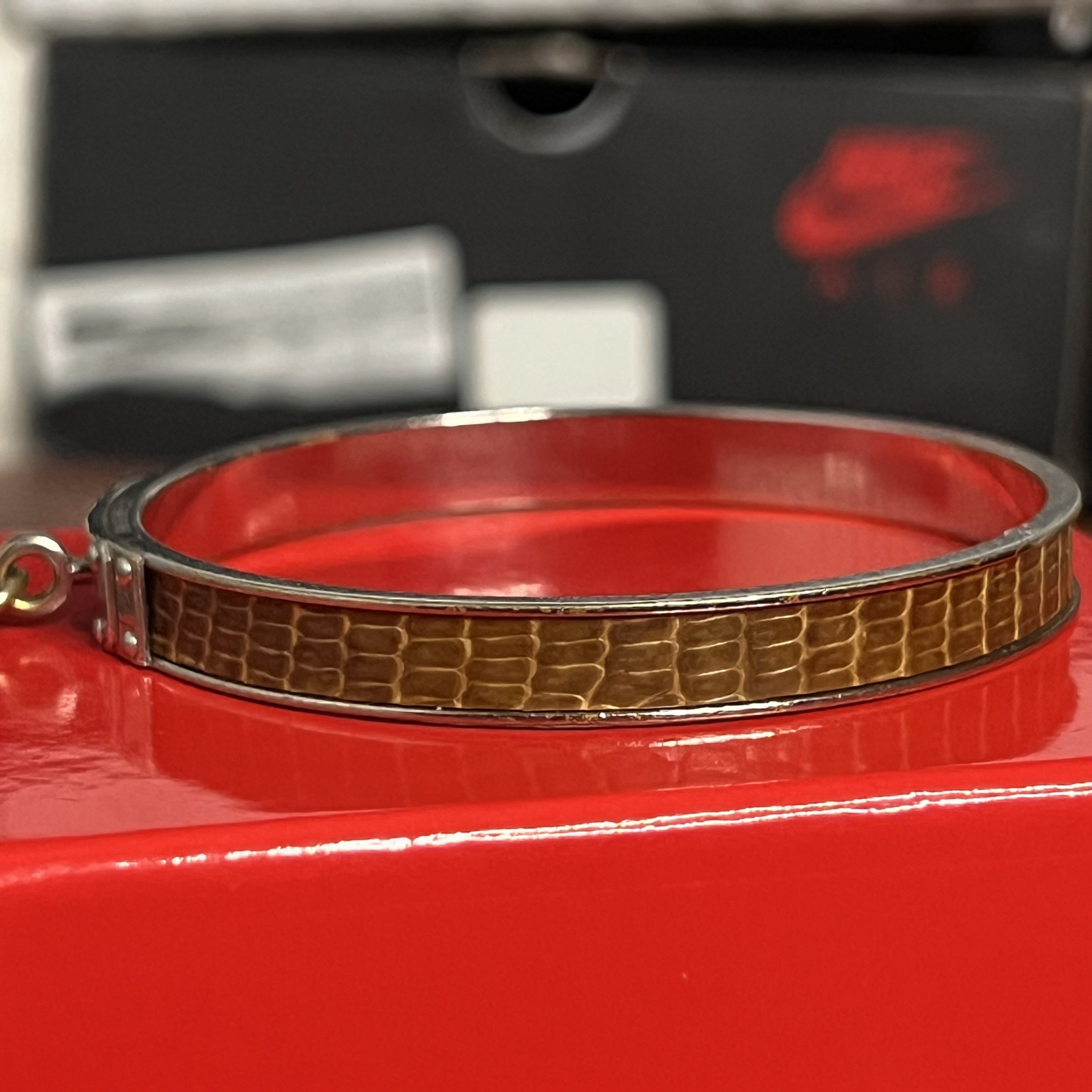 Hermes Hermès Kelly Bangle Bracelet Size ONE SIZE - 5 Thumbnail