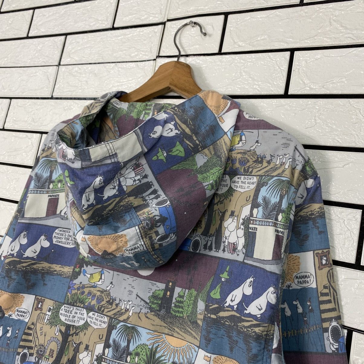 Japanese Brand Light Jacket Hoodie Go Slow Caravan Full Print Navajo Size US M / EU 48-50 / 2 - 11 Thumbnail