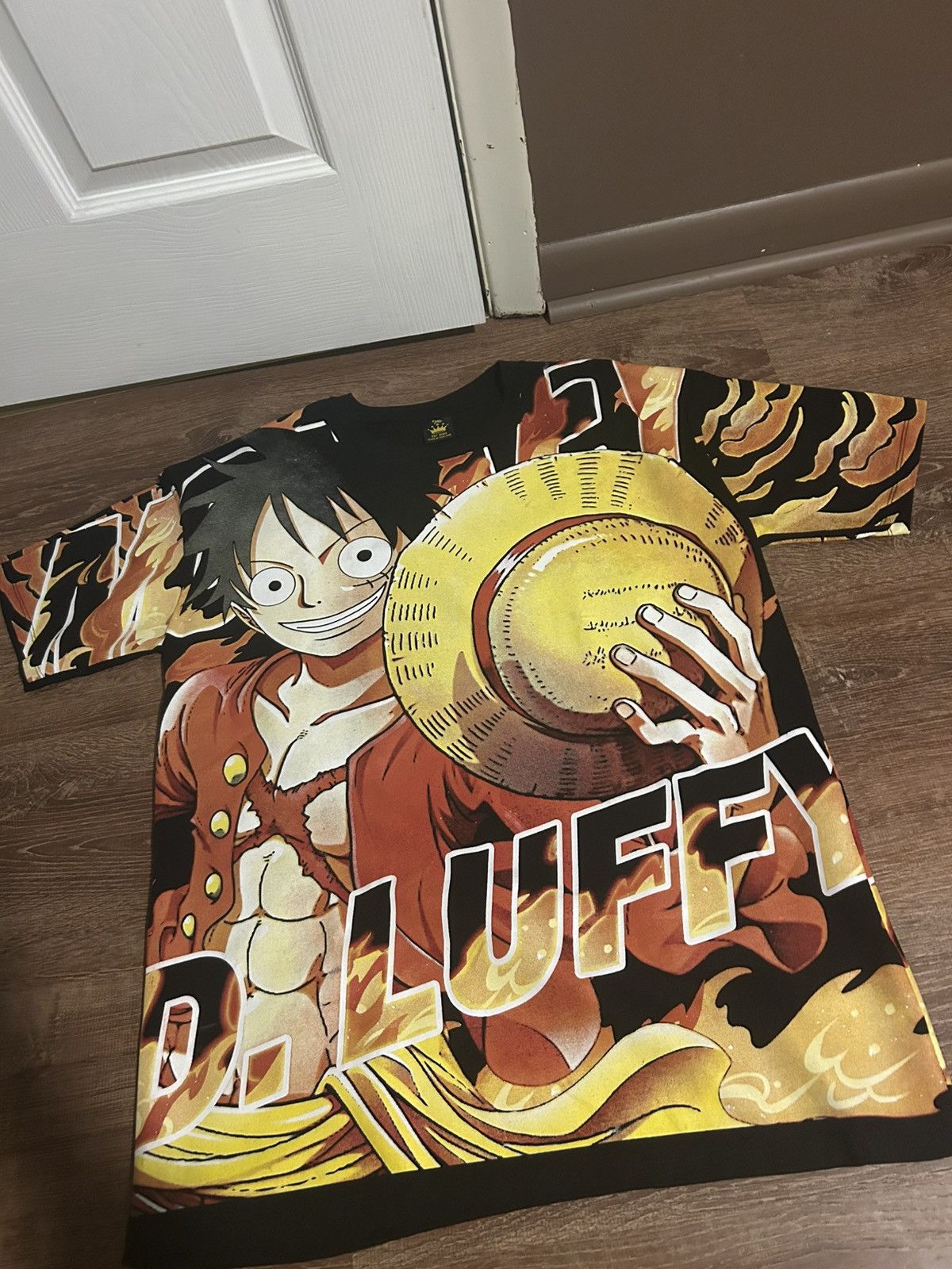 Other Luffy and Ace One piece flame AOP shirt Size US XL / EU 56 / 4 - 1 Thumbnail