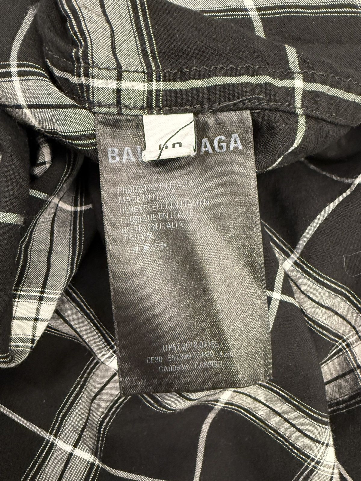 Balenciaga BALENCIAGA TWINSET HYBRID FLANNEL Size US M / EU 48-50 / 2 - 4 Thumbnail