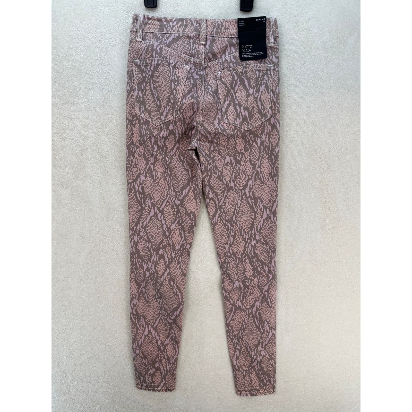 J Brand JBRAND WOMEN'S 25 ALANA JB002031 SKINNY JEANS ADDER PINK Size 25" / US 0 / IT 36 - 6 Thumbnail