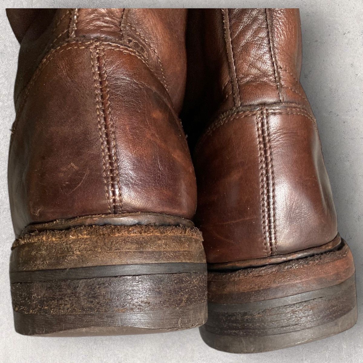 Burberry × Burberry Prorsum Runway AW10-11 Biker Boots Christopher Bailey Archive Size US 9 / EU 42 - 6 Thumbnail