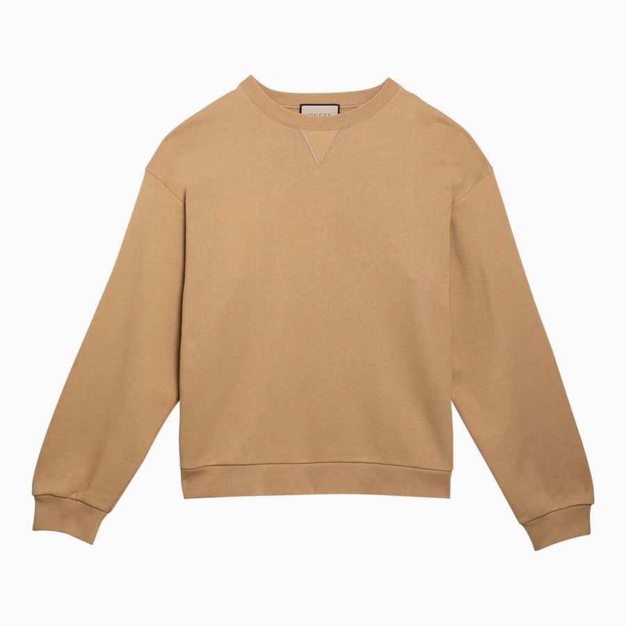 image of Gucci O1D2Blof0424 Sweatshirts In Brown, Men's (Size Small)