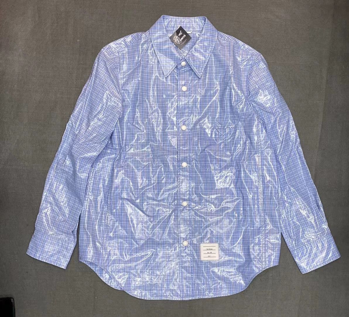 Thom Browne Thom Browne Checked Shirt Jacket 3 (New) Size US L / EU 52-54 / 3 - 1 Thumbnail