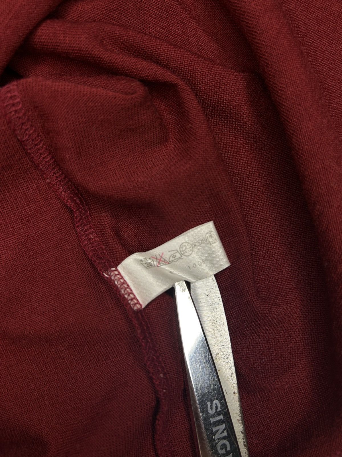 Y's × Yohji Yamamoto Pleated T-Shirt Size M / US 6-8 / IT 42-44 - 6 Thumbnail