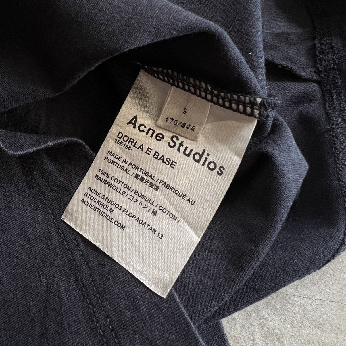Acne Studios Acne Studios Basic Black T-Shirt Size S / US 4 / IT 40 - 4 Thumbnail