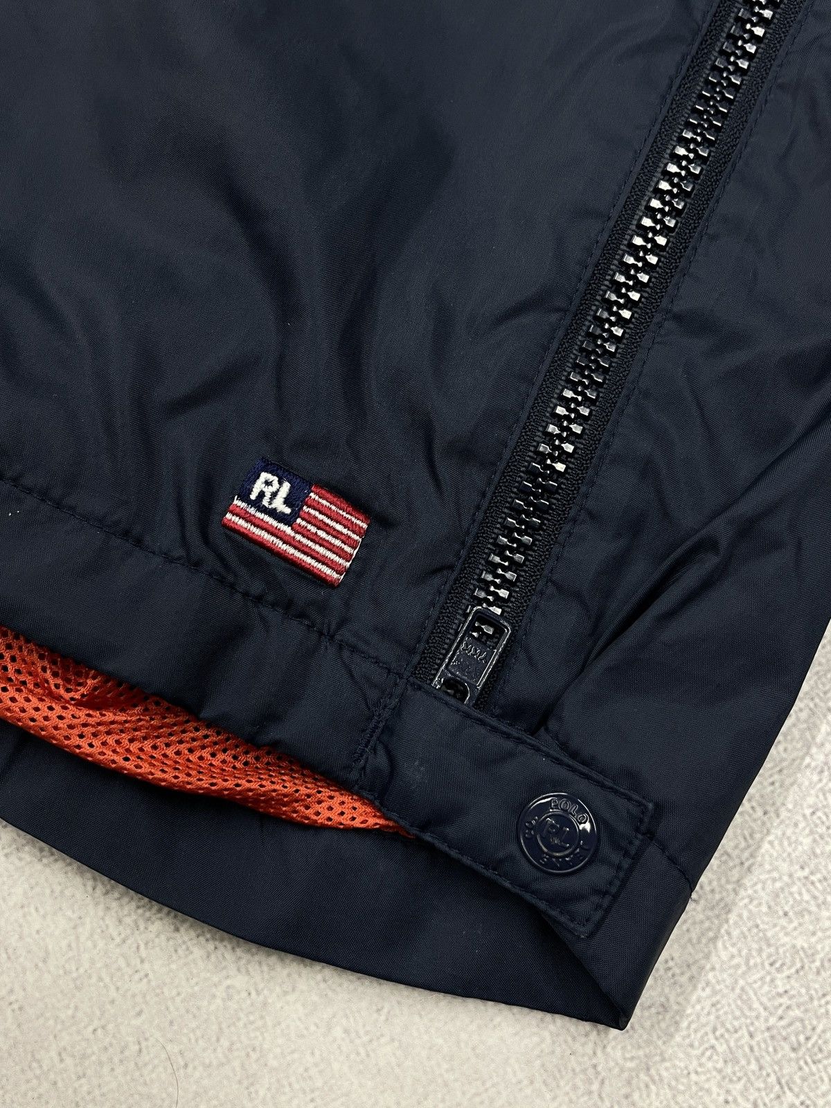 Polo Ralph Lauren Vintage Ralph Lauren Polo Jeans Co. Nylon Sweatpants Navy Size US 34 / EU 50 - 8 Thumbnail