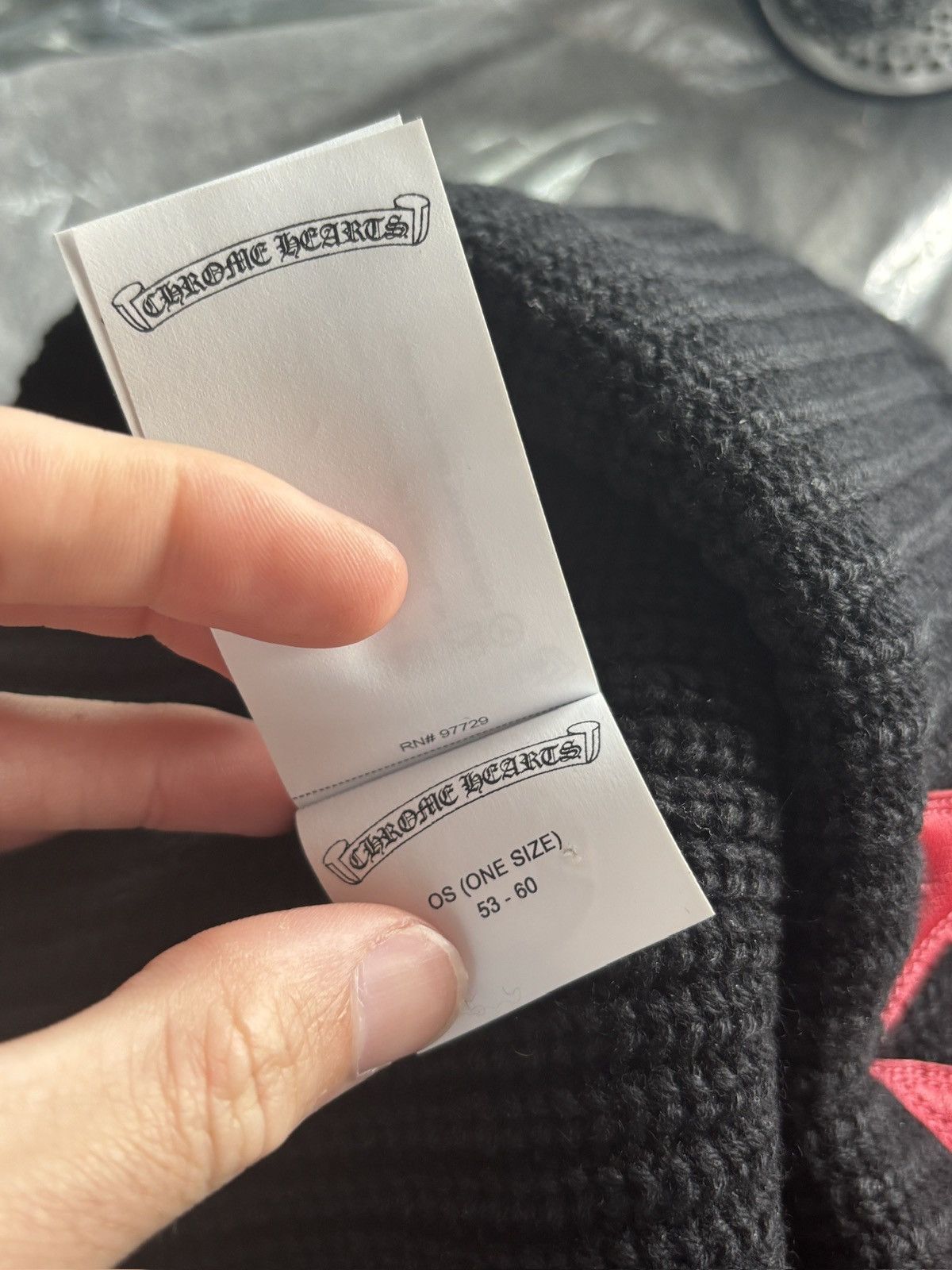 Chrome Hearts CHROME HEARTS | CASHMERE STAR PATCH CROSS DADDY BEANIE Size ONE SIZE - 8 Thumbnail