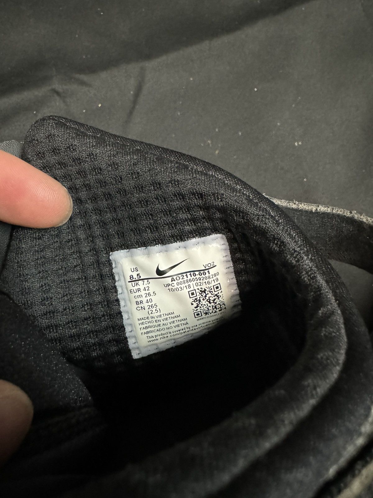 Nike Nike Air Max 720 Black Size US 8.5 / EU 41-42 - 10 Thumbnail