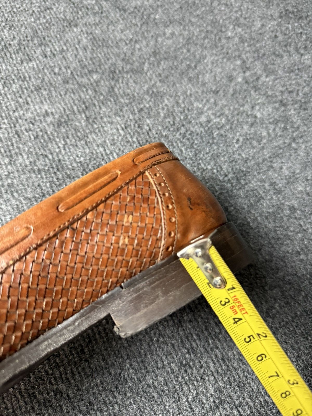 Bally Luxury Bally Woven Leather Tassel Loafers Brown Italy 42.5 Size US 9.5 / EU 42-43 - 19 Thumbnail
