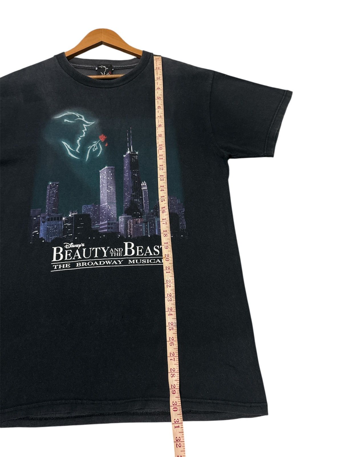 Disney RARE DISNEY BEAUTY AND THE BEAST VINTAGE TSHIRT TEE🔥 Size US L / EU 52-54 / 3 - 12 Thumbnail