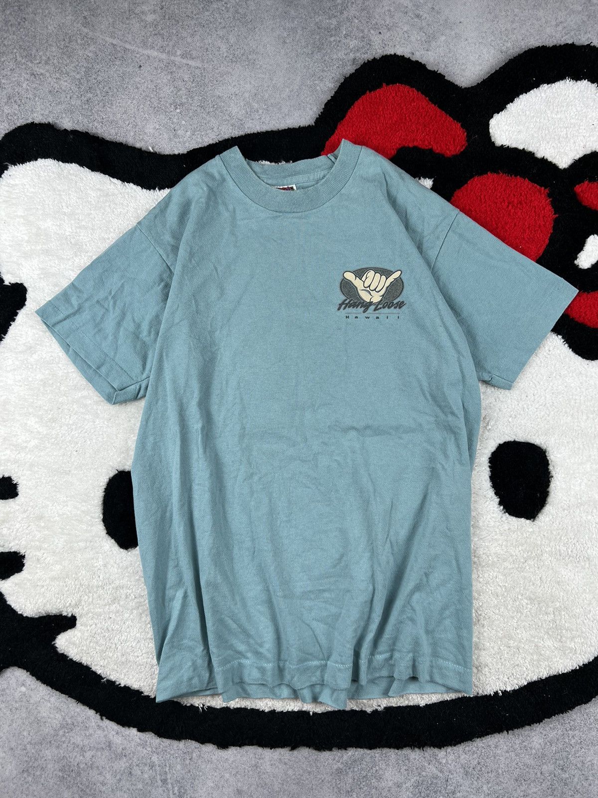 Other Vintage 90s Hang Loose Hawaii Y2K Surf Style Tee Shirt Size US M / EU 48-50 / 2 - 1 Thumbnail