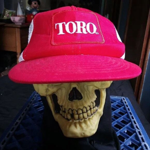 Other Vintage Toro Patch Snap Trucker Hat Cap Size ONE SIZE - 1 Thumbnail