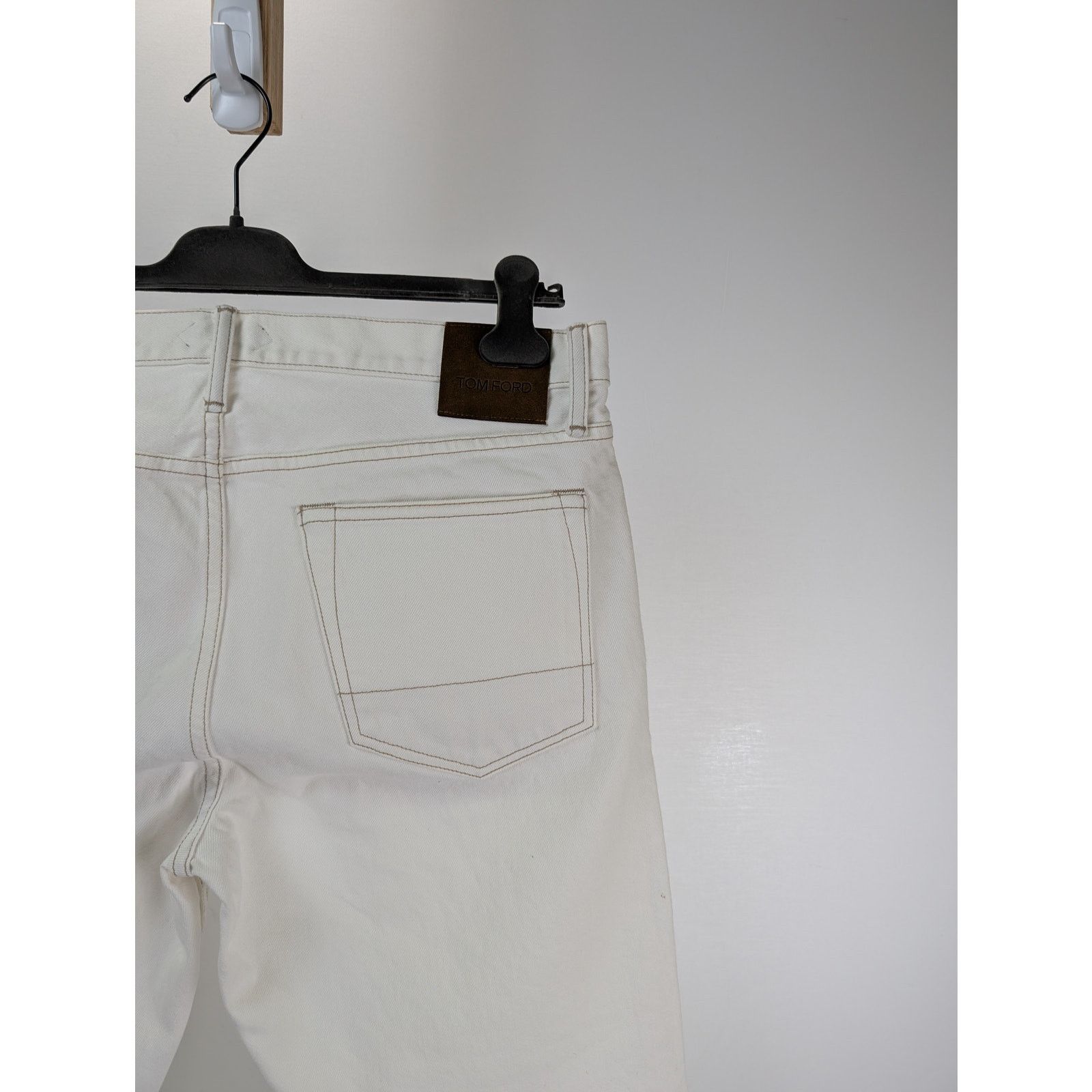 Tom Ford o1rshd1 Denim Slim Jean in White Size US 36 / EU 52 - 14 Thumbnail