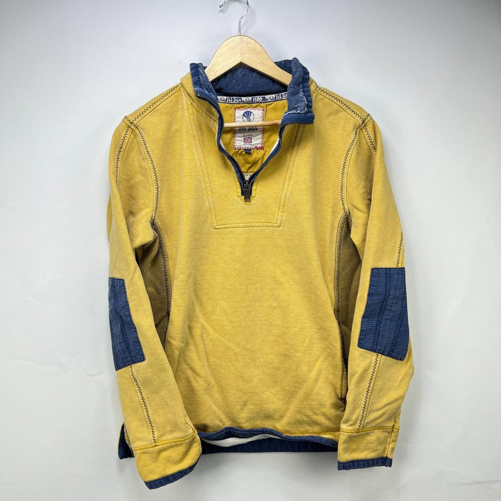 FatFace Fat Face Airlie Quarter Zip Sweater Small Cotton Jumper Size US S / EU 44-46 / 1 - 1 Thumbnail