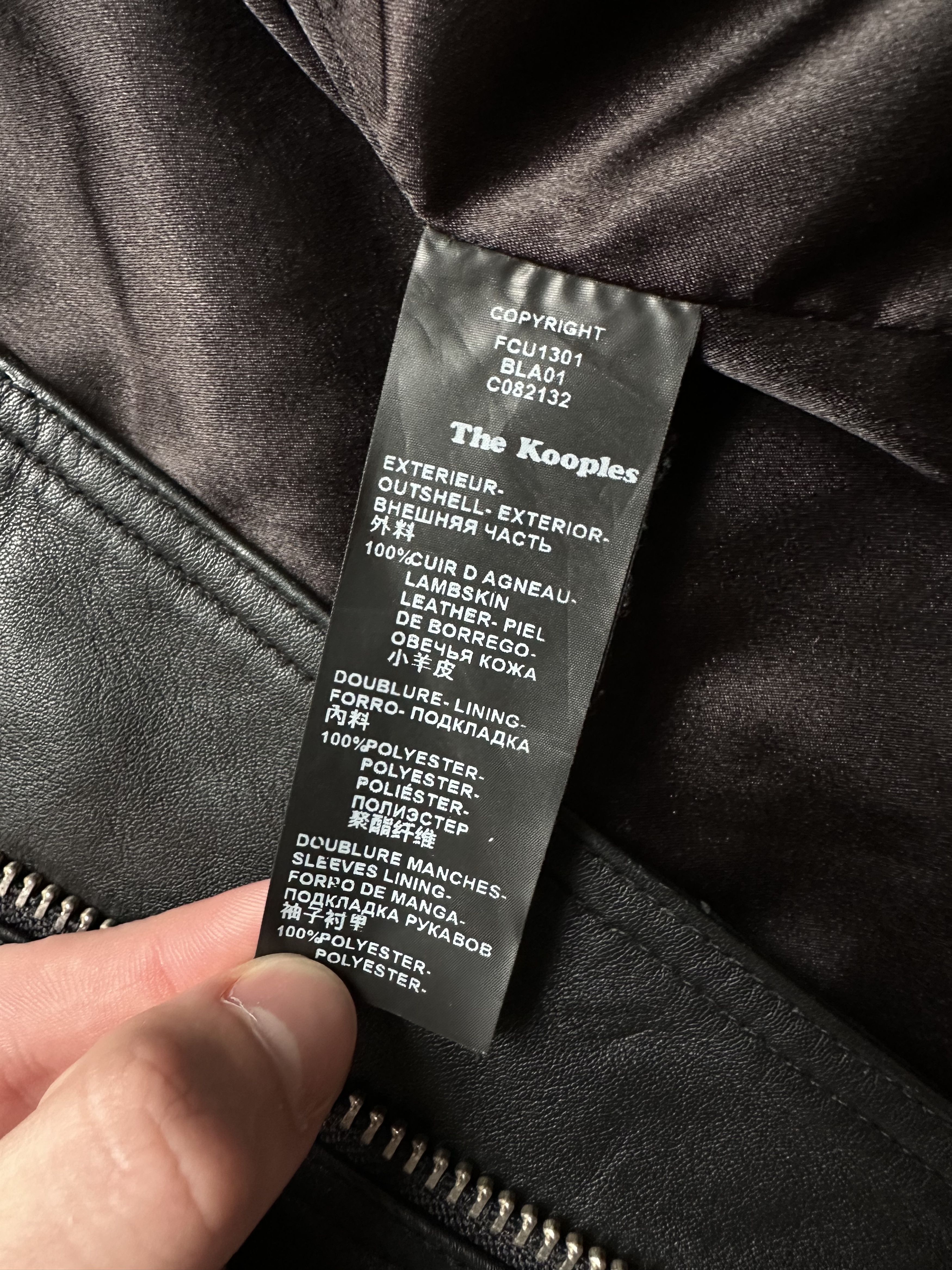 The Kooples The Kooples leather jacket Size XS / US 0-2 / IT 36-38 - 6 Thumbnail