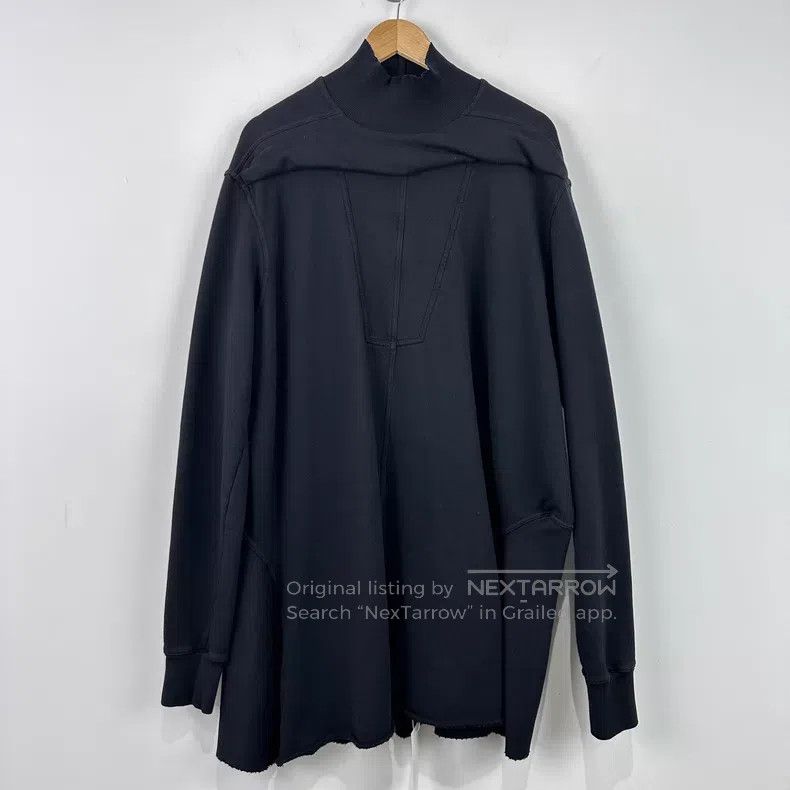 Rick Owens Rick Owens Mainline Thickened Plush Turtleneck Sweatshirt Size US L / EU 52-54 / 3 - 1 Thumbnail