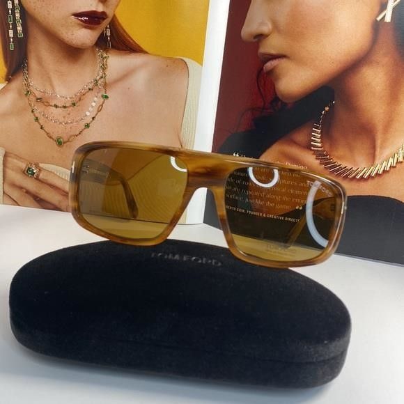 Tom Ford New - Tom Ford Duke Tf754 Soft Squared Acetate Shape Enriche Size ONE SIZE - 9 Thumbnail