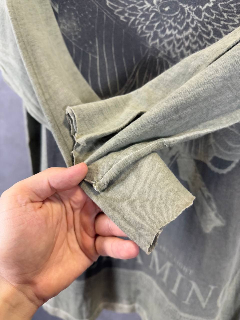 Allsaints × Vintage Allsaints vintage art avant garde 3/4 longsleeve Size US M / EU 48-50 / 2 - 10 Thumbnail