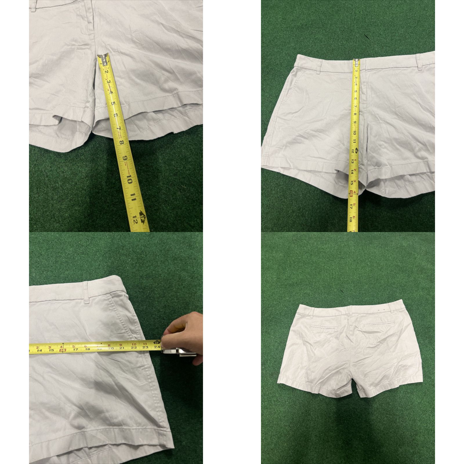 J.Crew J.Crew Chino Women’s Shorts Khaki Beige size 16 Size 38" / US 16 / IT 52 - 8 Thumbnail