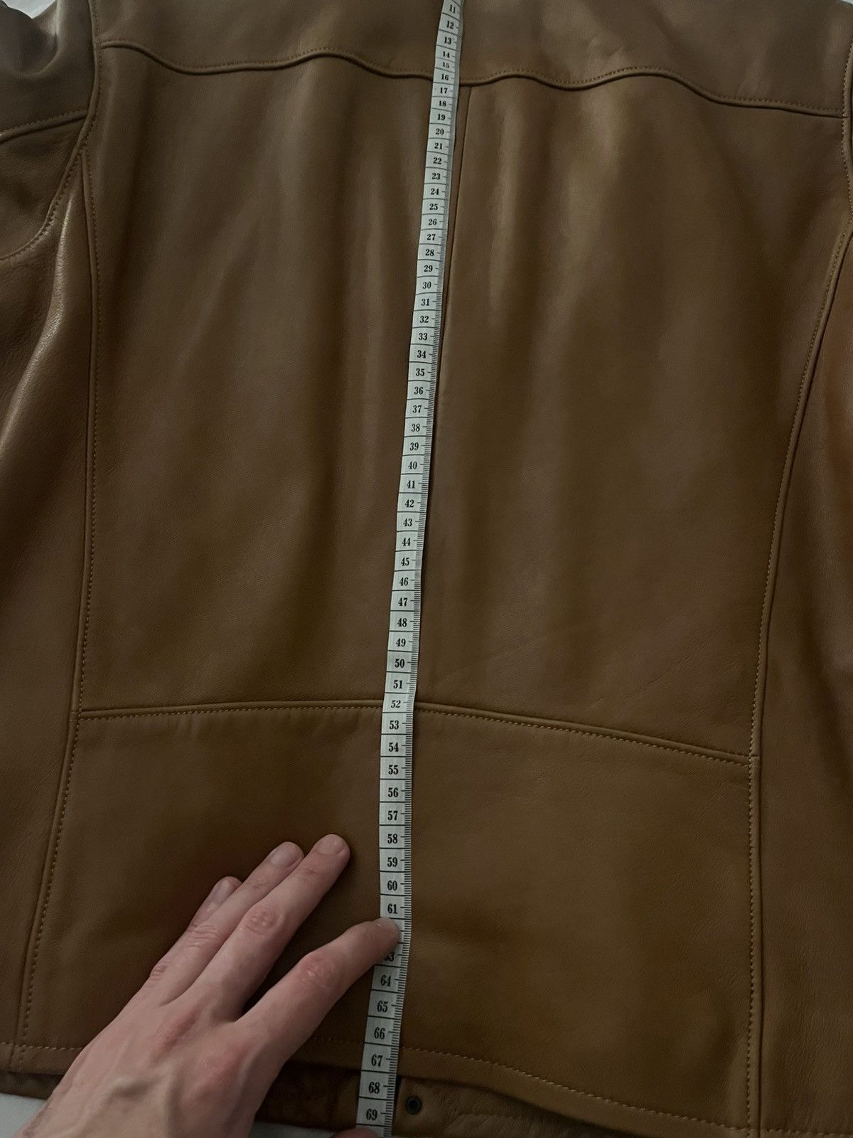 Polo Ralph Lauren Ralph Lauren Tan Leather Jacket Size US S / EU 44-46 / 1 - 5 Thumbnail