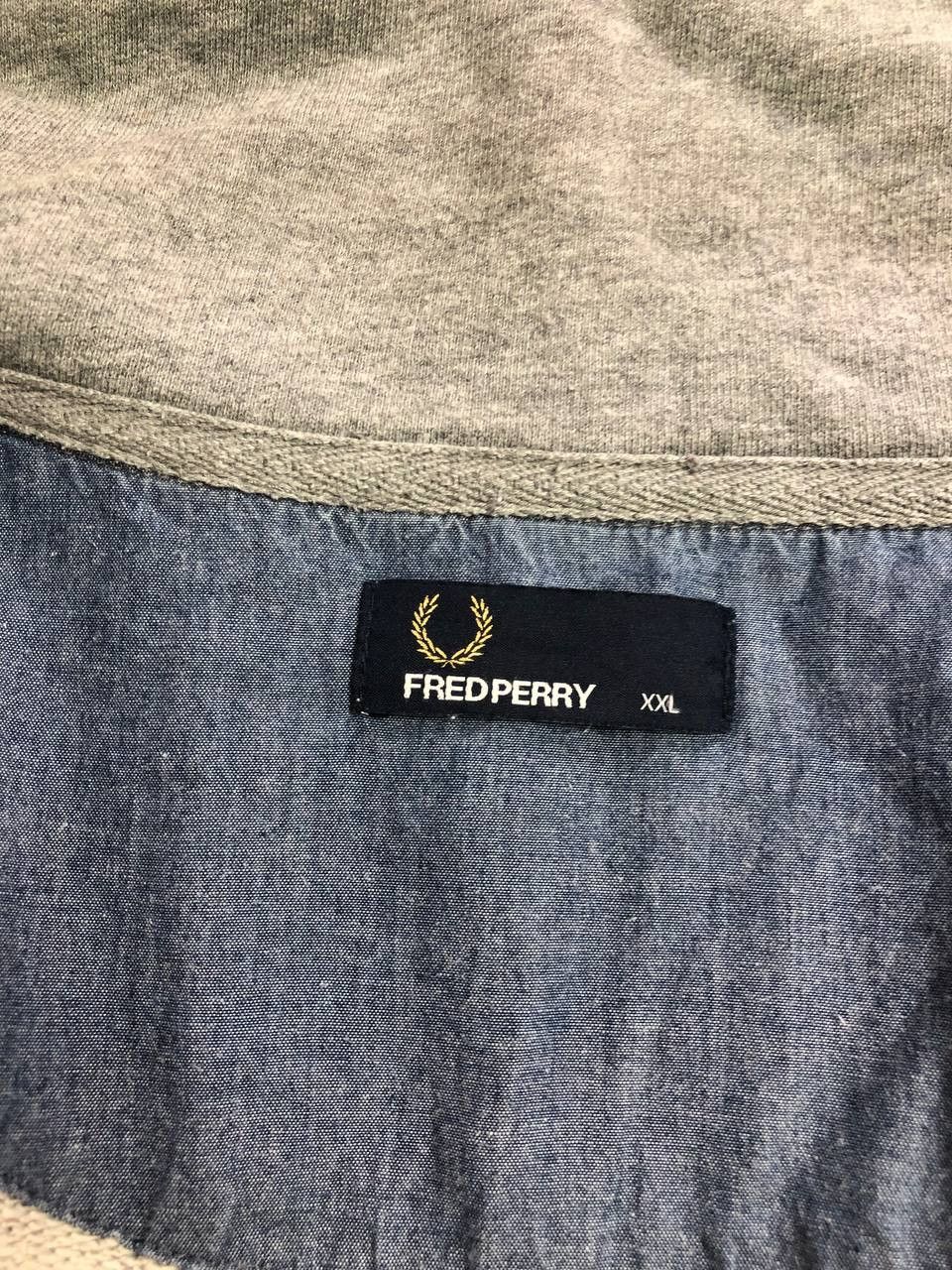 Fred Perry × Vintage Fred Perry cardigan knit sweater 90s Size US XXL / EU 58 / 5 - 2 Thumbnail