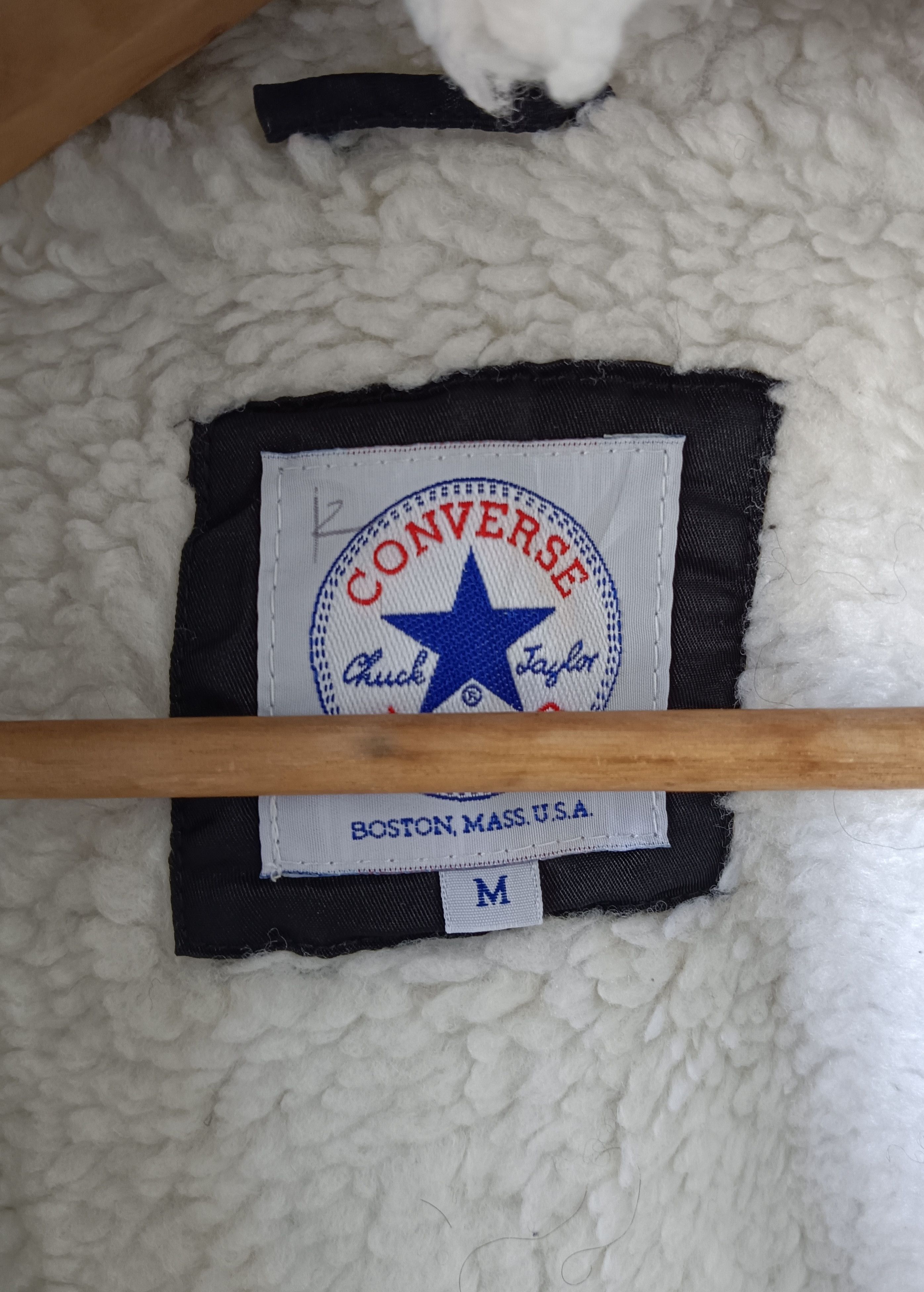 Converse Converse Vintage Parka Jacket Hooded Zipper Button Medium Size US M / EU 48-50 / 2 - 4 Thumbnail