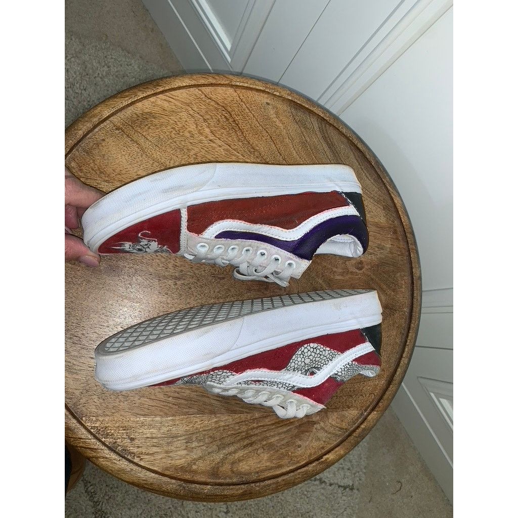 Vans Vans Dragon Design Sneakers Multicolor Unisex Size 6.5/8 Size US 6.5 / EU 39-40 - 7 Thumbnail