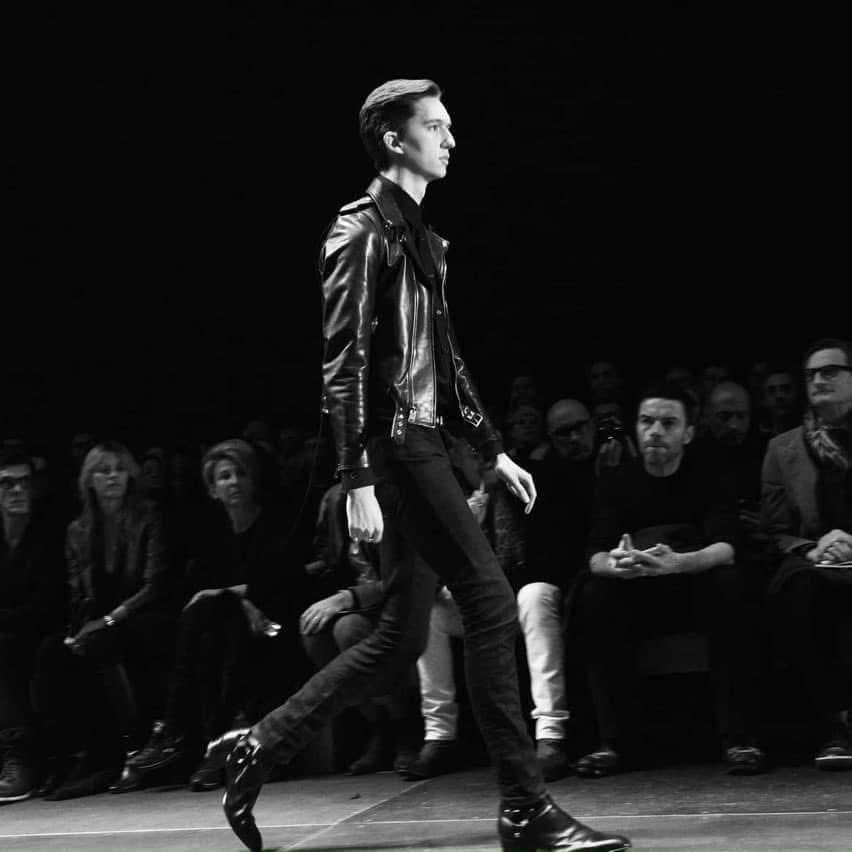 Hedi Slimane Saint Laurent L17 oil calfskin Size US S / EU 44-46 / 1 - 8 Thumbnail