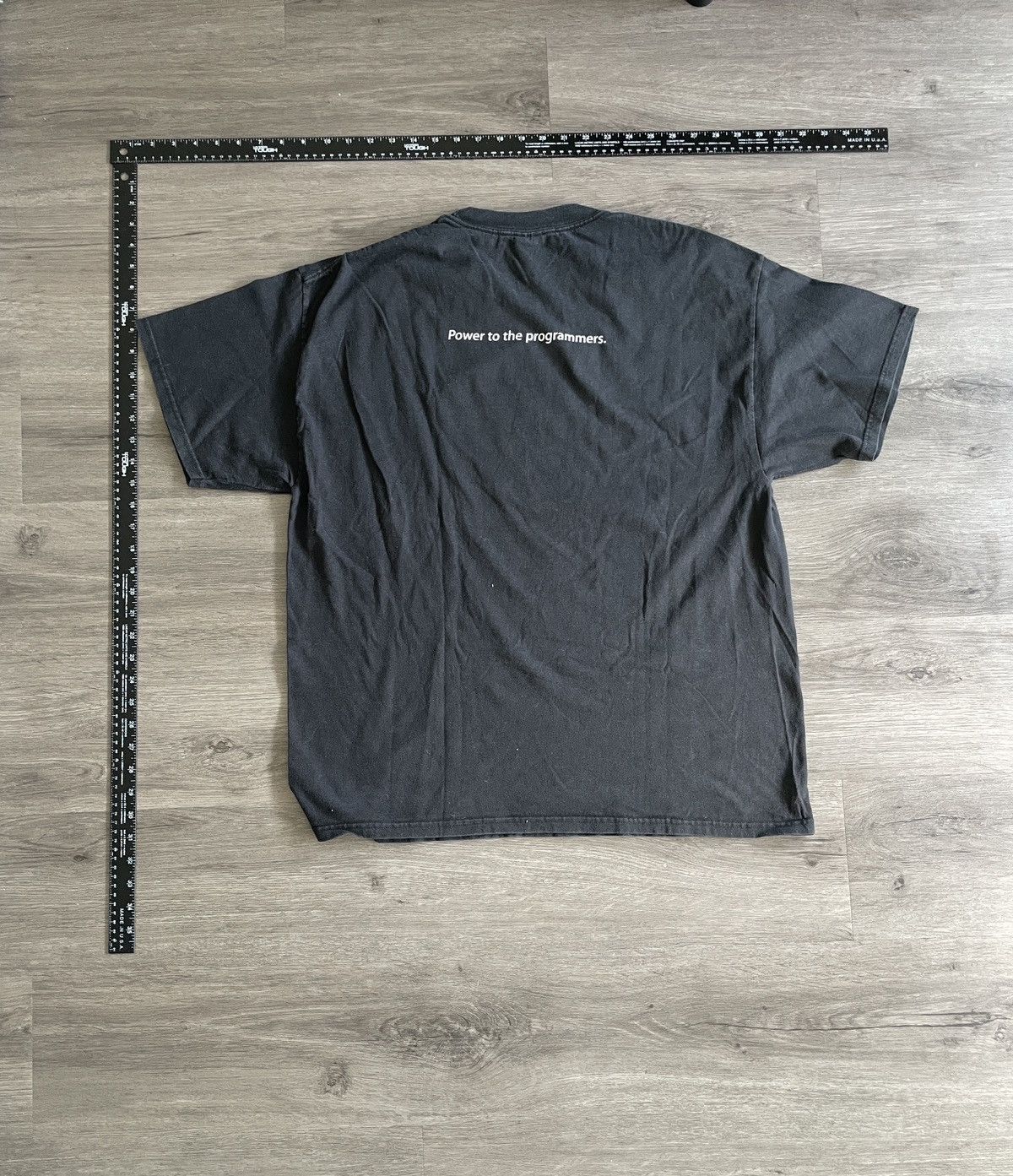 Apple Y2K Apple “WWDC07 Power to the Programers” T-Shirt (Sz.XL) Size US XL / EU 56 / 4 - 4 Thumbnail