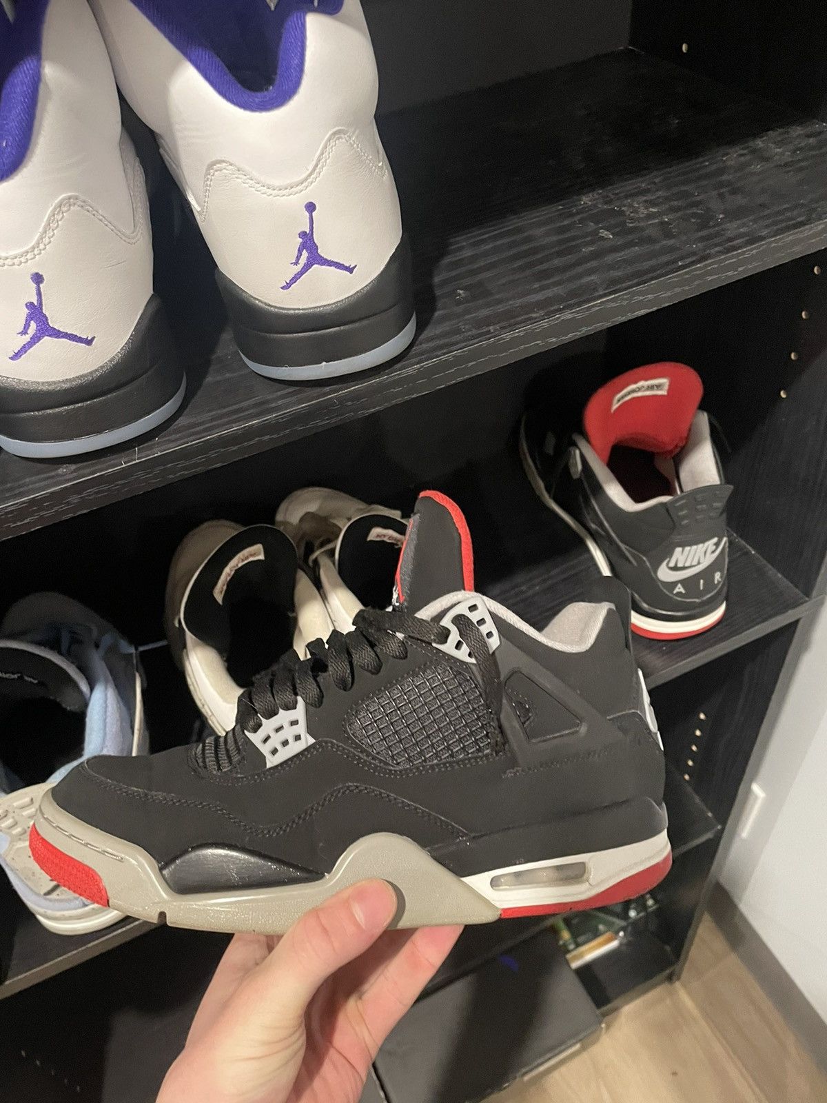 Jordan Brand Jordan 4 bred size 9 with box Size US 9 / EU 42 - 1 Thumbnail
