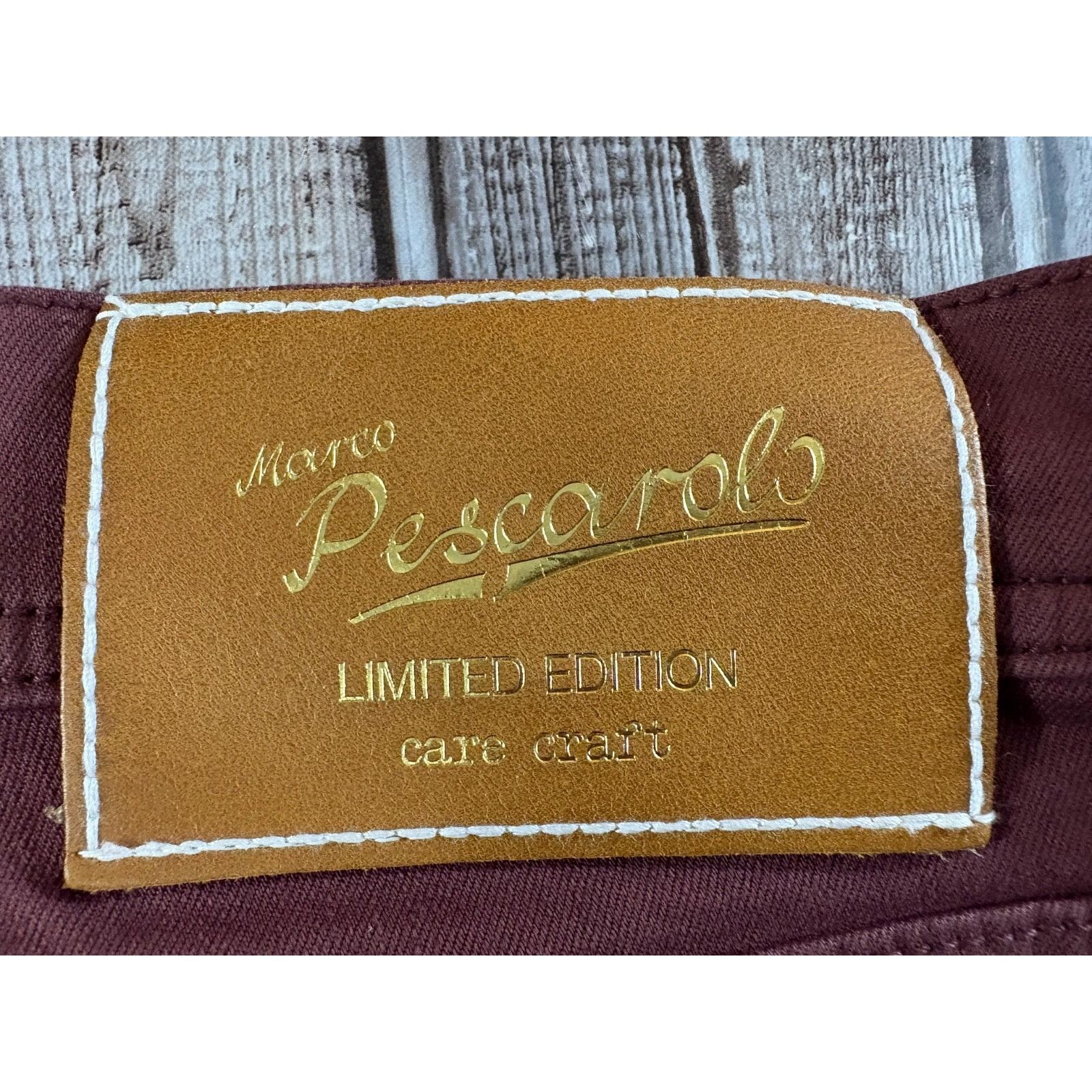 Marco Pescarolo Marco Pescarolo Napoli Nerano M18 5-Pocket Chino Pants sz EU Size US 35 - 6 Thumbnail
