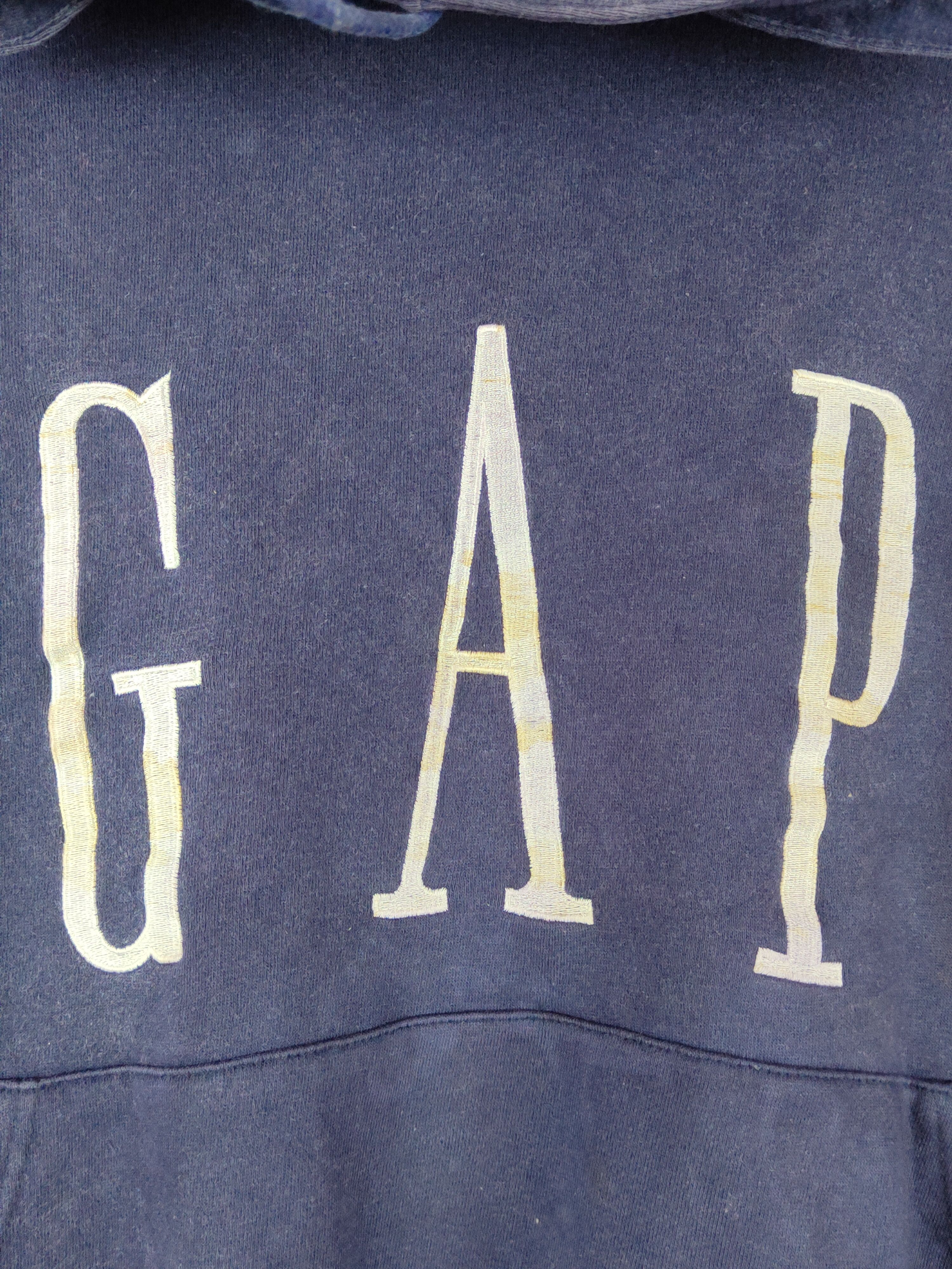 Gap DL Gap Kanye West Dark Blue Faded Hoodie Sweatshirts #S1860 Size US XL / EU 56 / 4 - 5 Thumbnail