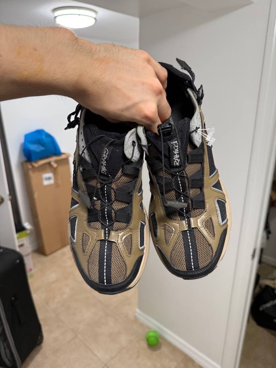Salomon Salomon Techsonic Leather Advanced Sandal Gramicci Mayfly Size US 10 / EU 43 - 2 Thumbnail