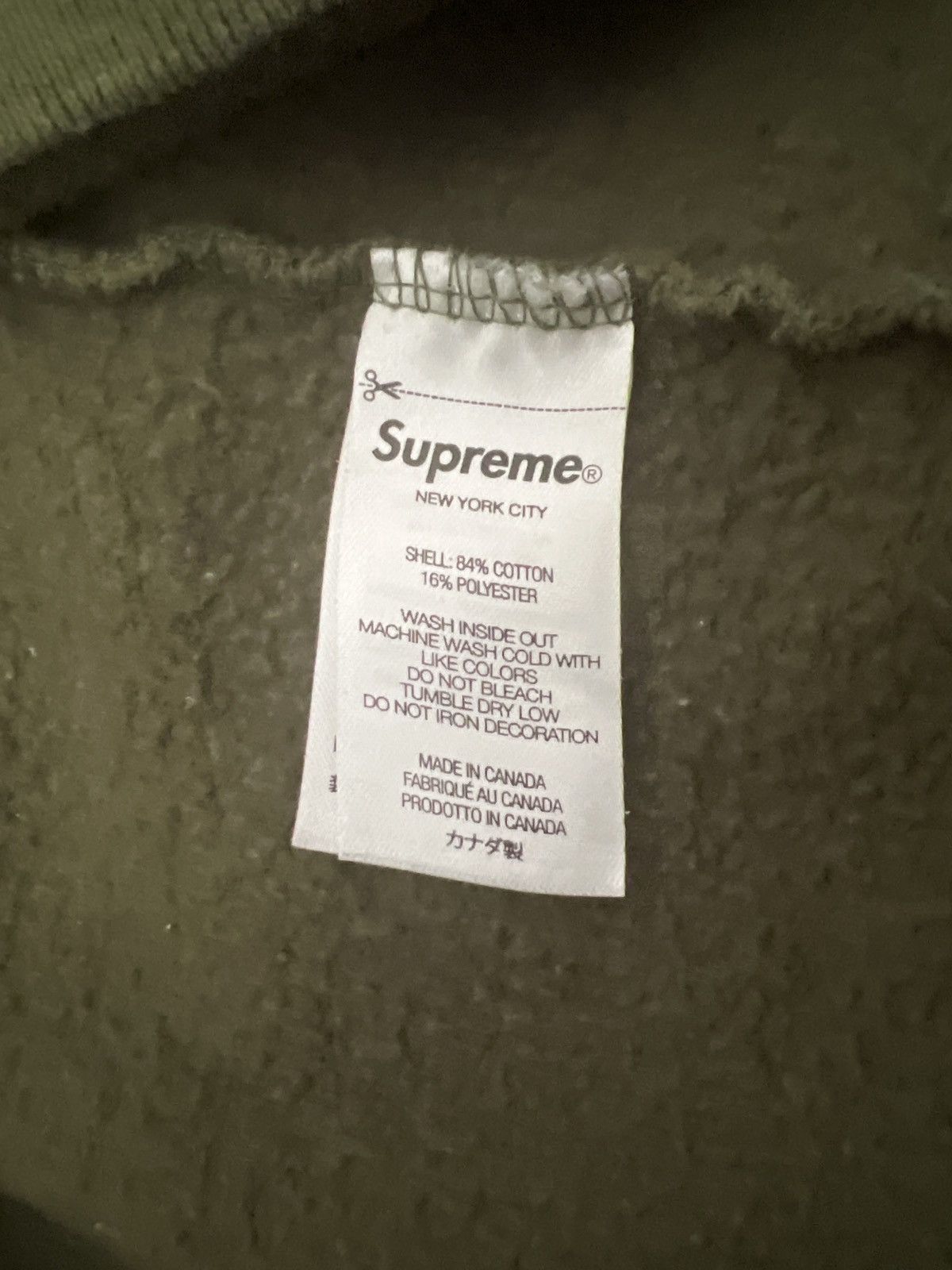 Supreme SUPREME Dog eat Dog OLIVE hoodie 03/24/2022 Size US XXL / EU 58 / 5 - 7 Thumbnail