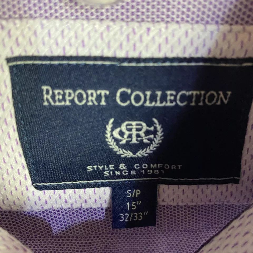 Report Collection Report Collection Button Up Shirt Men Small Modern 15 32/33 Size US S / EU 44-46 / 1 - 4 Thumbnail