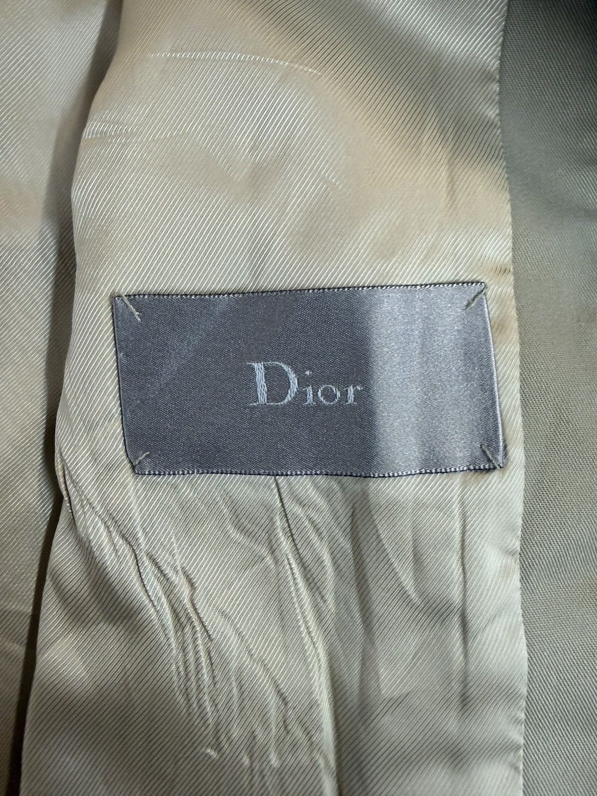 Dior Dior Homme by Hedi Slimane SS07 Double-Breasted Trench Coat Size US L / EU 52-54 / 3 - 22 Thumbnail