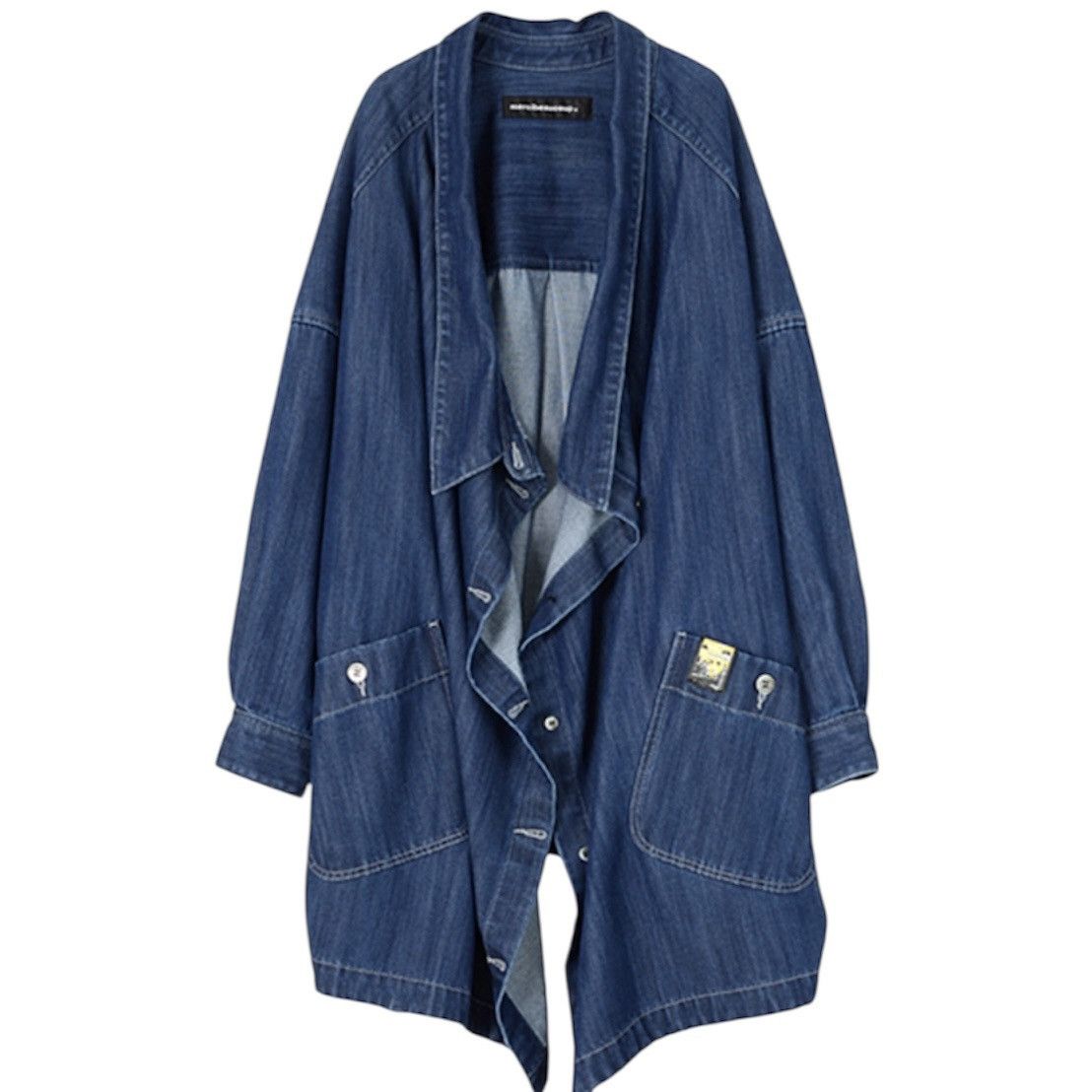 Issey Miyake 🔥ISSEY MIYAKE MERCIBEAUCOP DENIM JACKET RARE🔥 Size US L / EU 52-54 / 3 - 5 Thumbnail