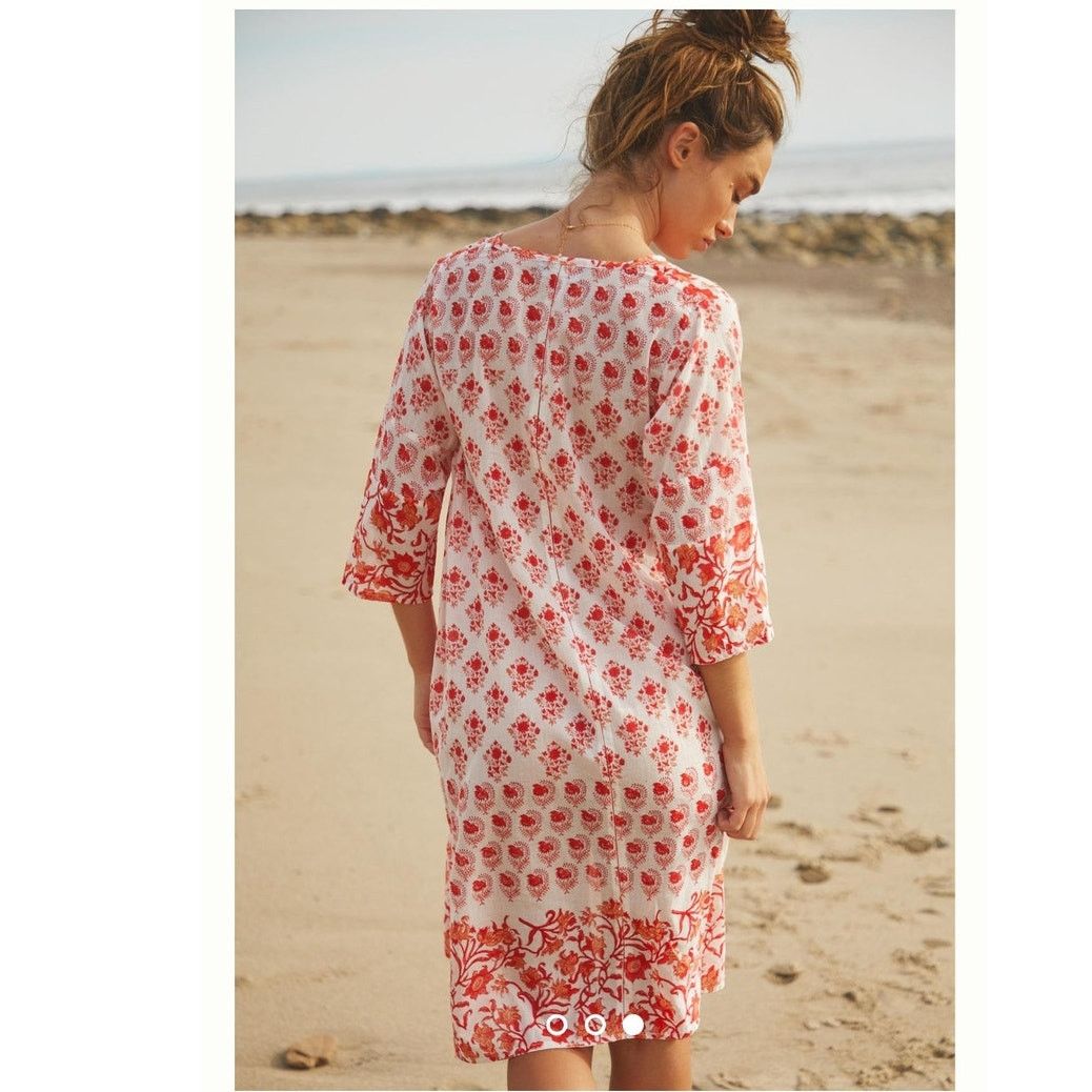 Anthropologie New Anthropologie Ro's Garden Bhopali Dress $220 X-SMALL Size XS / US 0-2 / IT 36-38 - 3 Thumbnail