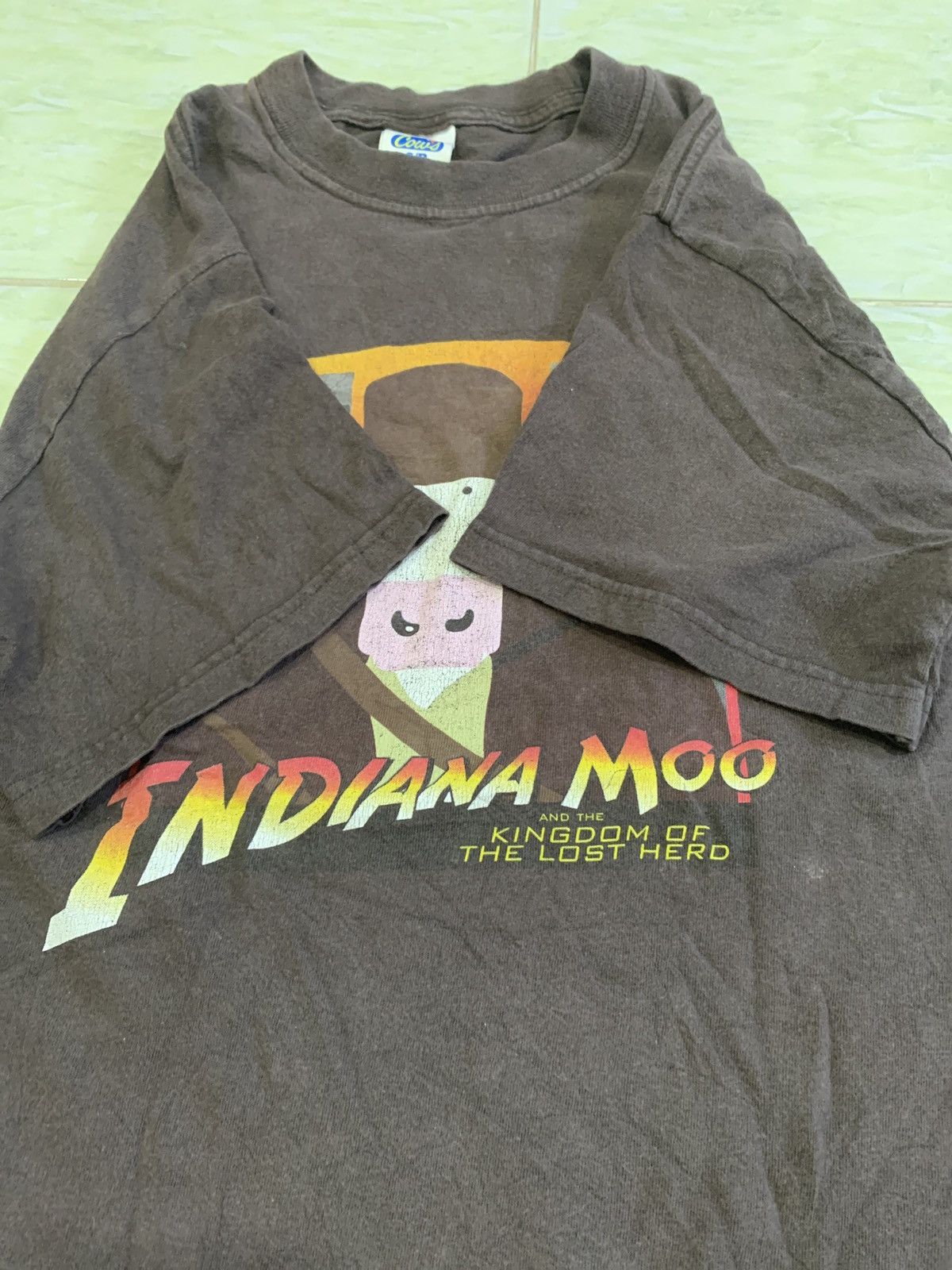 Other Vintage Parody Indiana Moo T-shirt Size US S / EU 44-46 / 1 - 11 Thumbnail