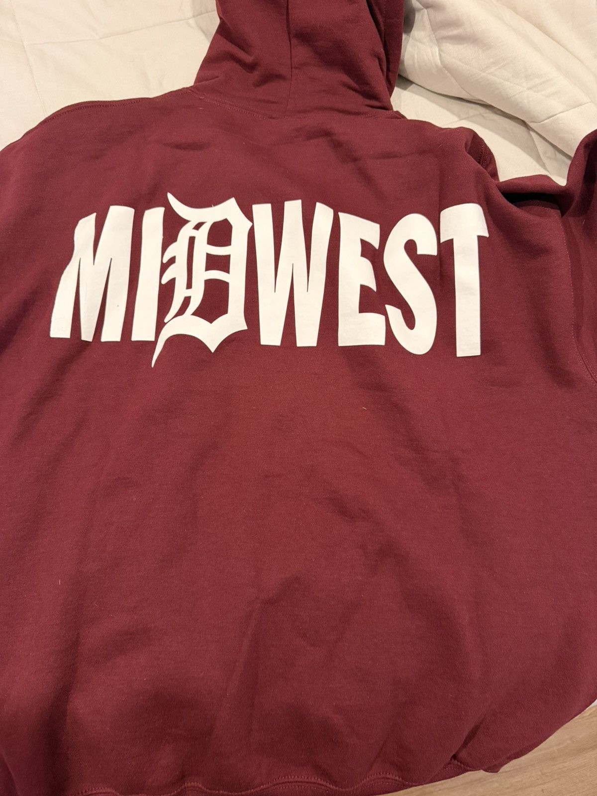 S4LEM Burgundy midwest hoodie Size US L / EU 52-54 / 3 - 4 Thumbnail