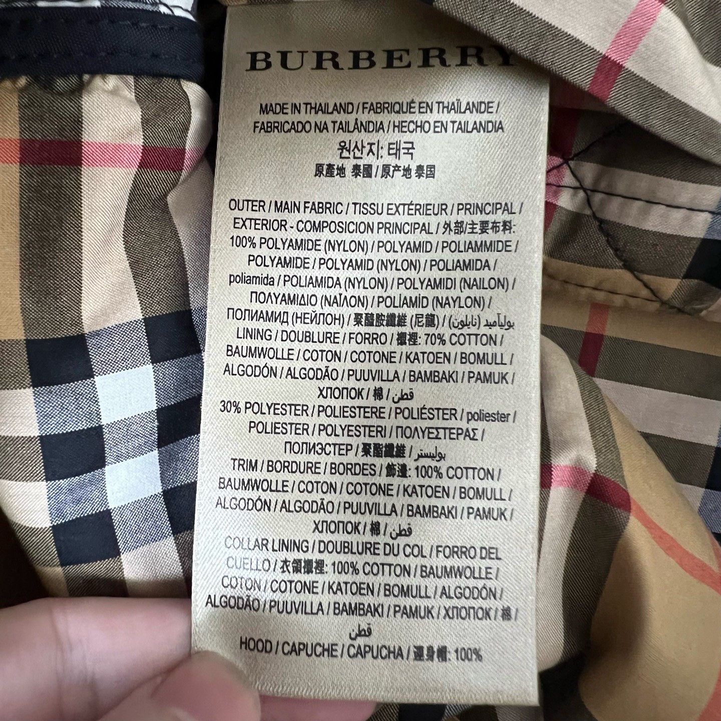 Burberry Burberry Cotton Coat Size US XXL / EU 58 / 5 - 4 Thumbnail