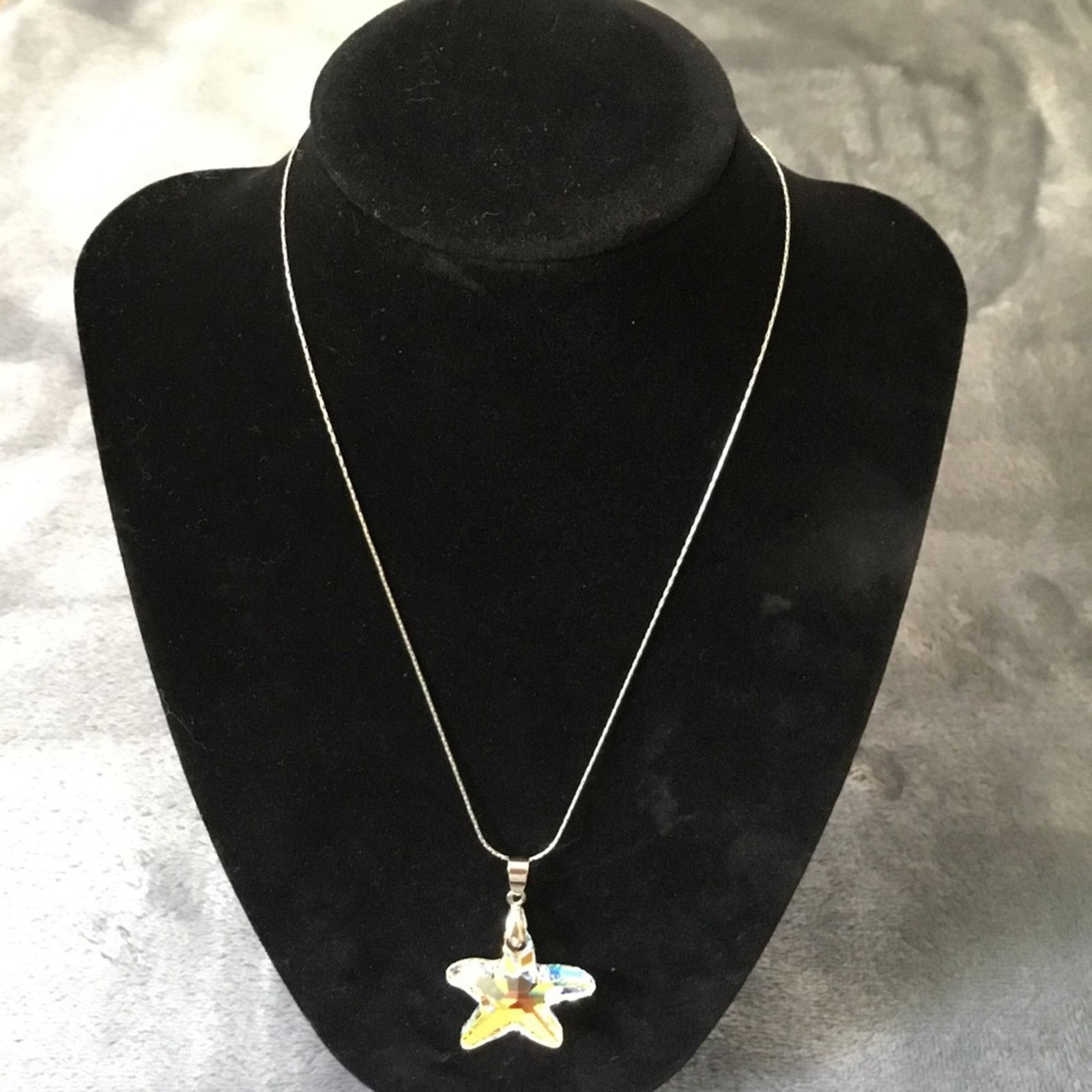 Other Silver Large Sparkle Star Necklace Size ONE SIZE - 5 Thumbnail