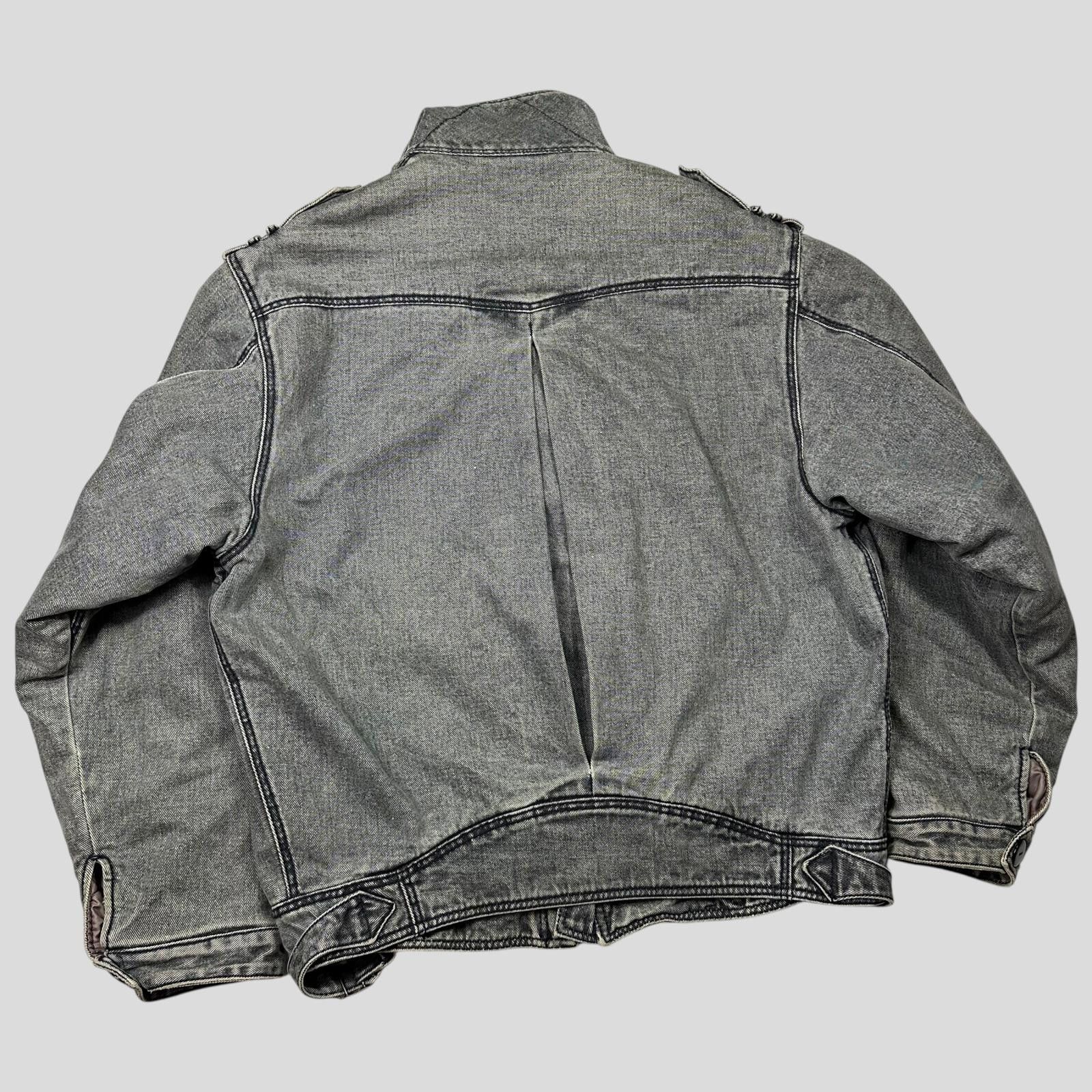 Armani Armani Jeans 1991 Blanket Line Heavy Cotton Work Jacket L/XL Size US XL / EU 56 / 4 - 5 Thumbnail