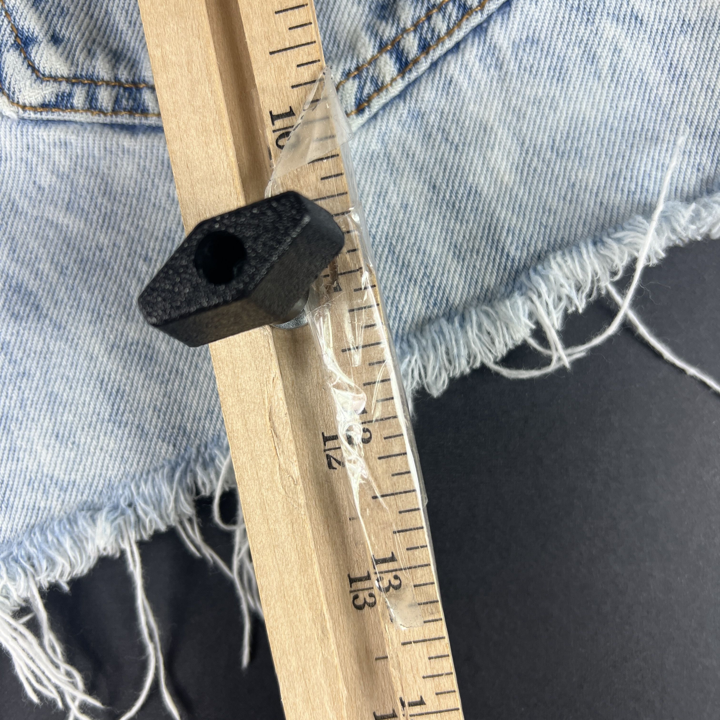 Levi's × Vintage VTG Levi's Jean Shorts 501 Straight Distressed Denim Jorts Size US 32 / EU 48 - 15 Thumbnail