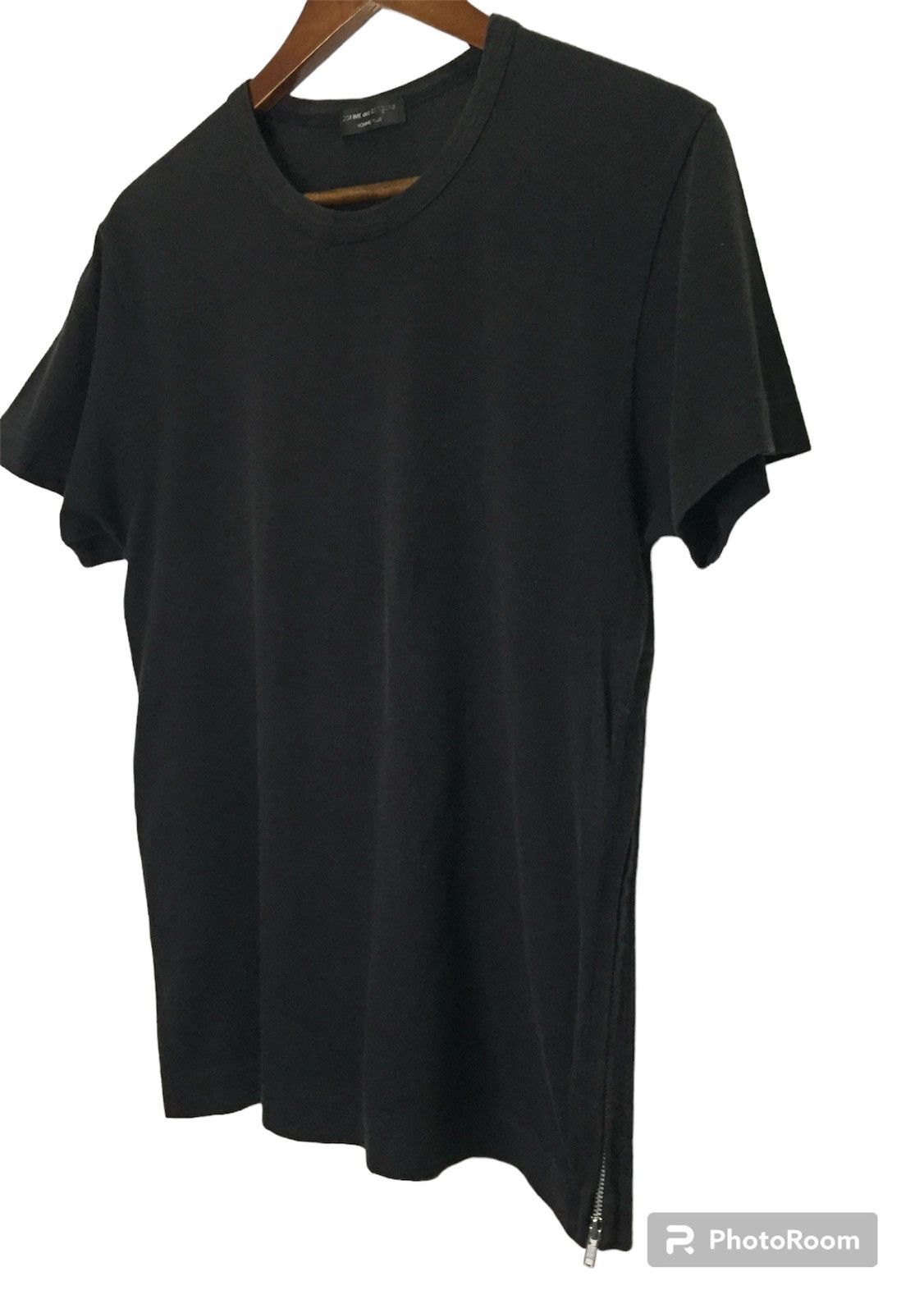 CDG by Comme des Garcons AD2000 Comme Des Garçons Homme Plus Side Zipper T-shirt Size US M / EU 48-50 / 2 - 1 Thumbnail