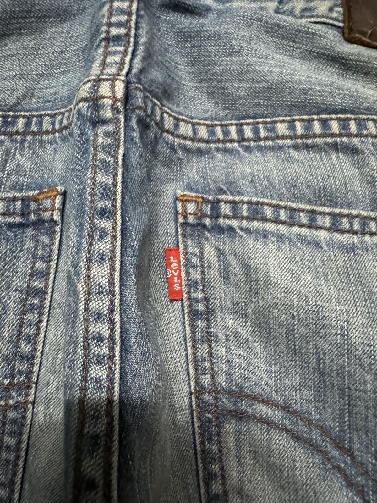 Levi's 💥FLARE💥90's LEVI'S RUSTY OVERALL RARE POCKET BOOTCUT MUDWASH Size US 30 / EU 46 - 11 Thumbnail