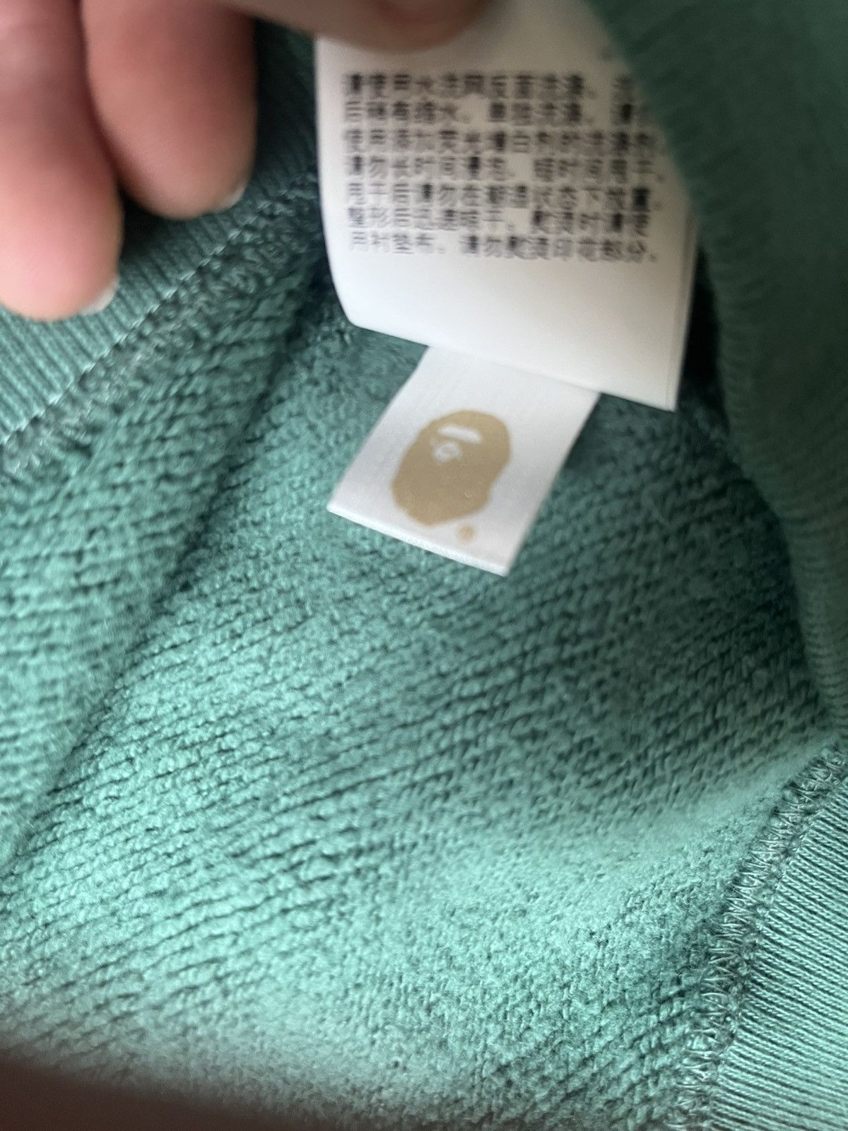 Bape Bape long sleeve Size US XL / EU 56 / 4 - 4 Thumbnail