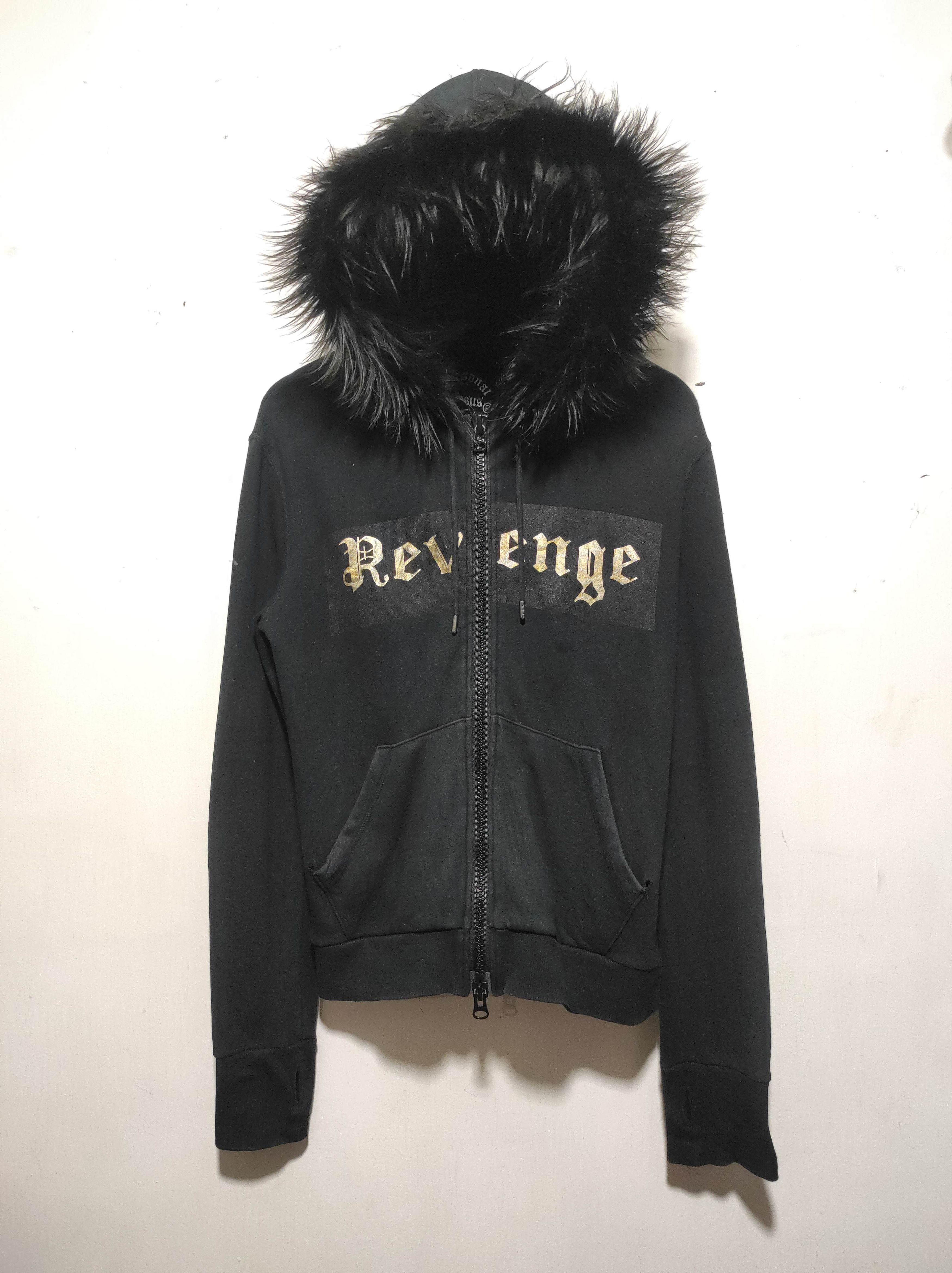 Personal Jesus REVENGE Double Zipper Fur Hoodie Lgb Style